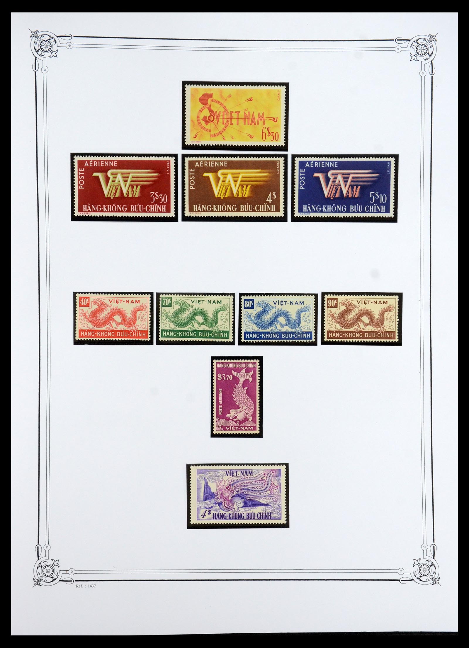 35404 005 - Postzegelverzameling 35404 Vietnam 1945-1991.