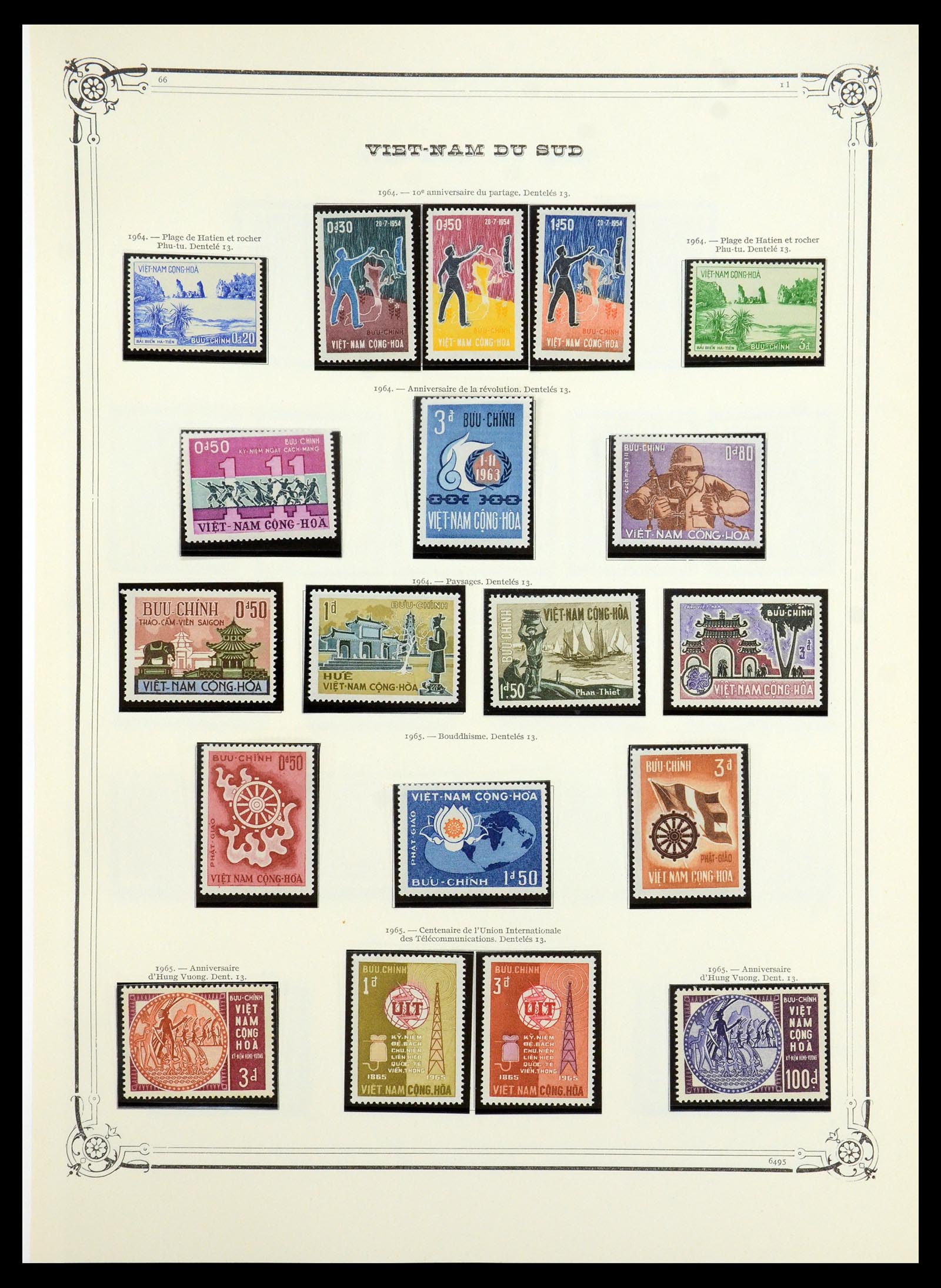 35404 016 - Stamp Collection 35404 Vietnam 1945-1991.