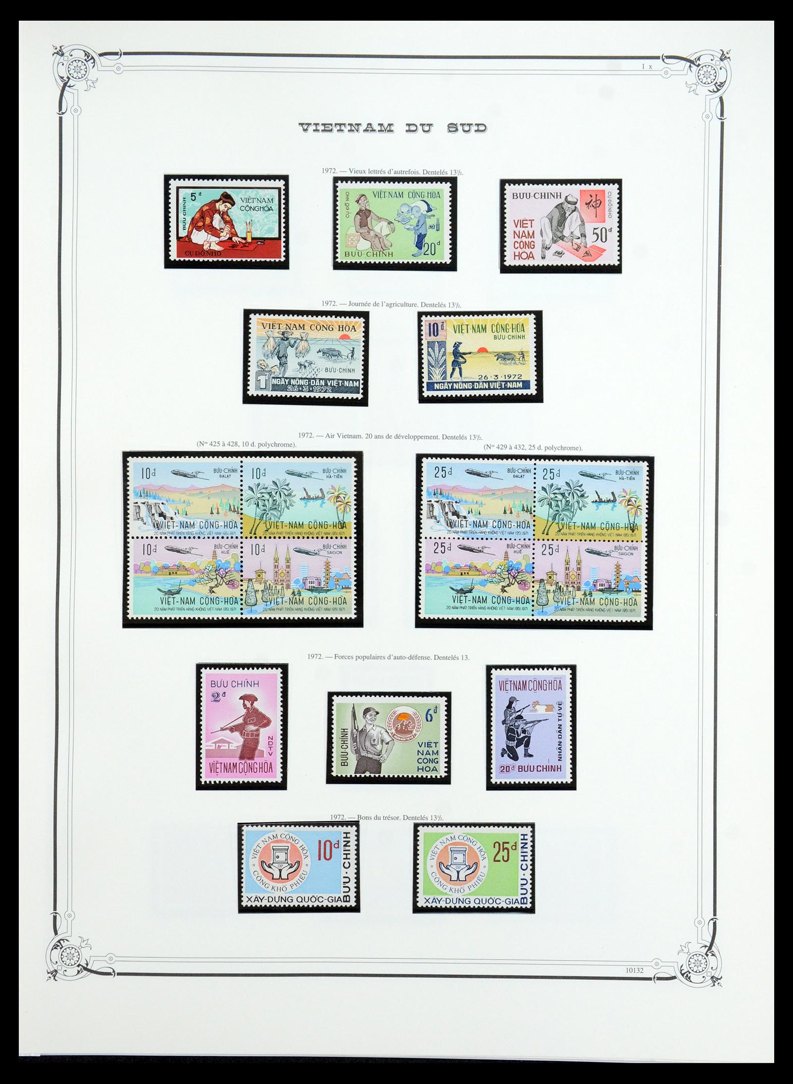35404 029 - Postzegelverzameling 35404 Vietnam 1945-1991.