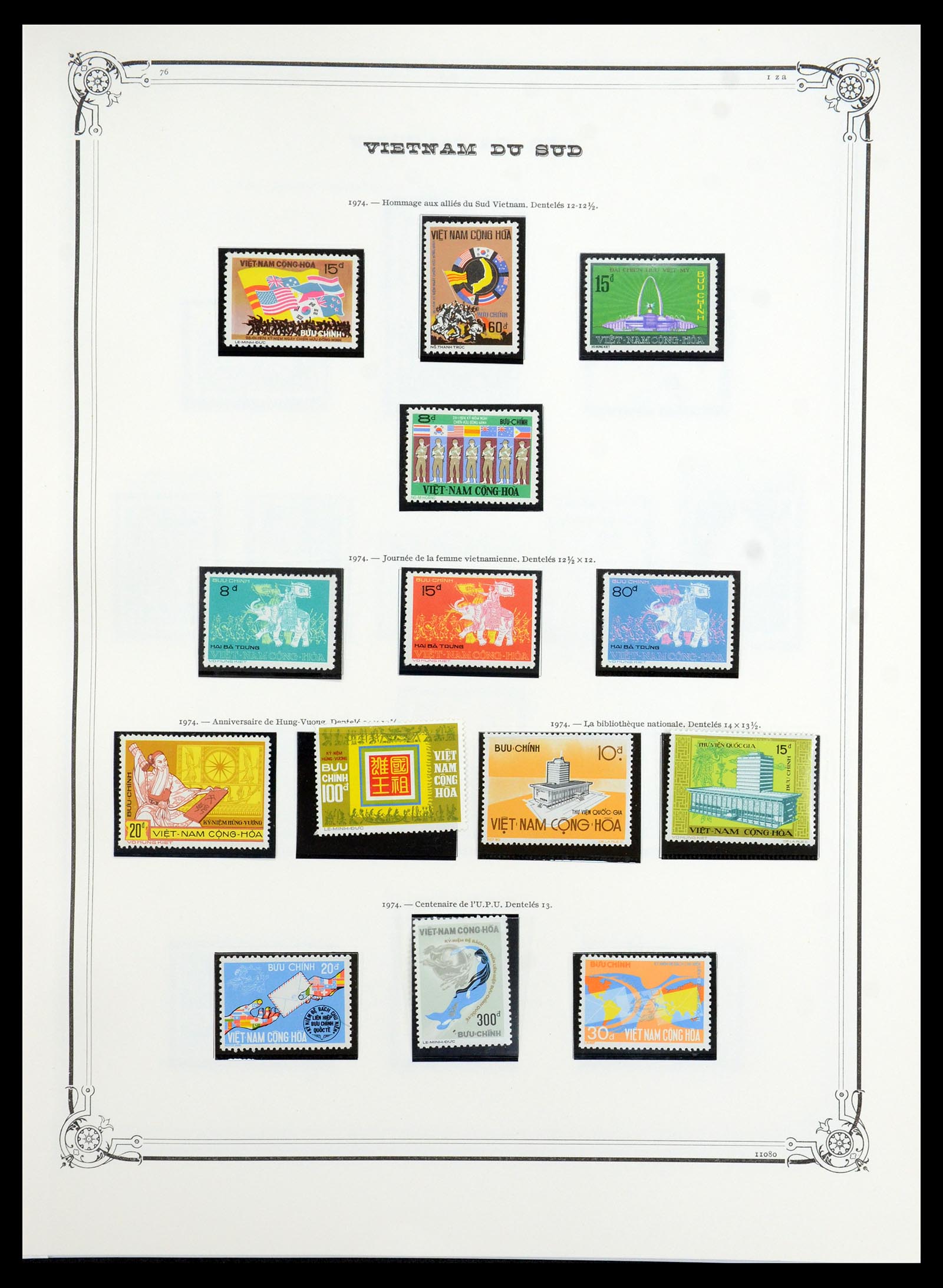 35404 032 - Postzegelverzameling 35404 Vietnam 1945-1991.
