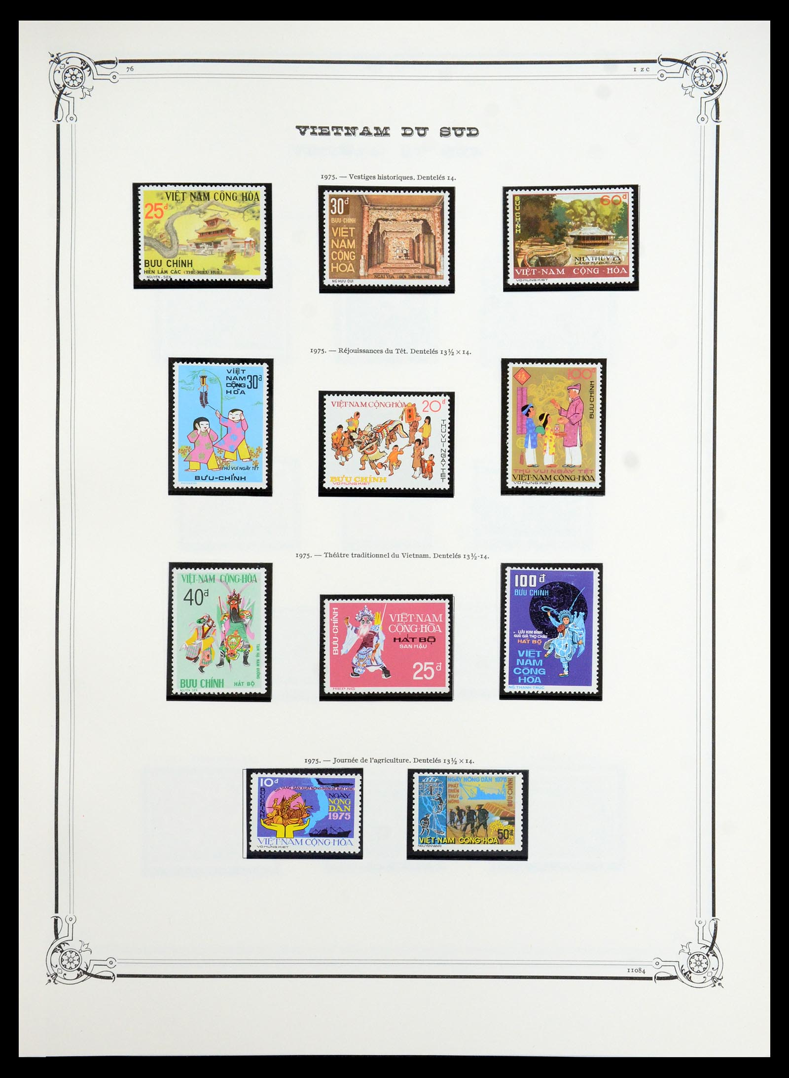 35404 034 - Postzegelverzameling 35404 Vietnam 1945-1991.