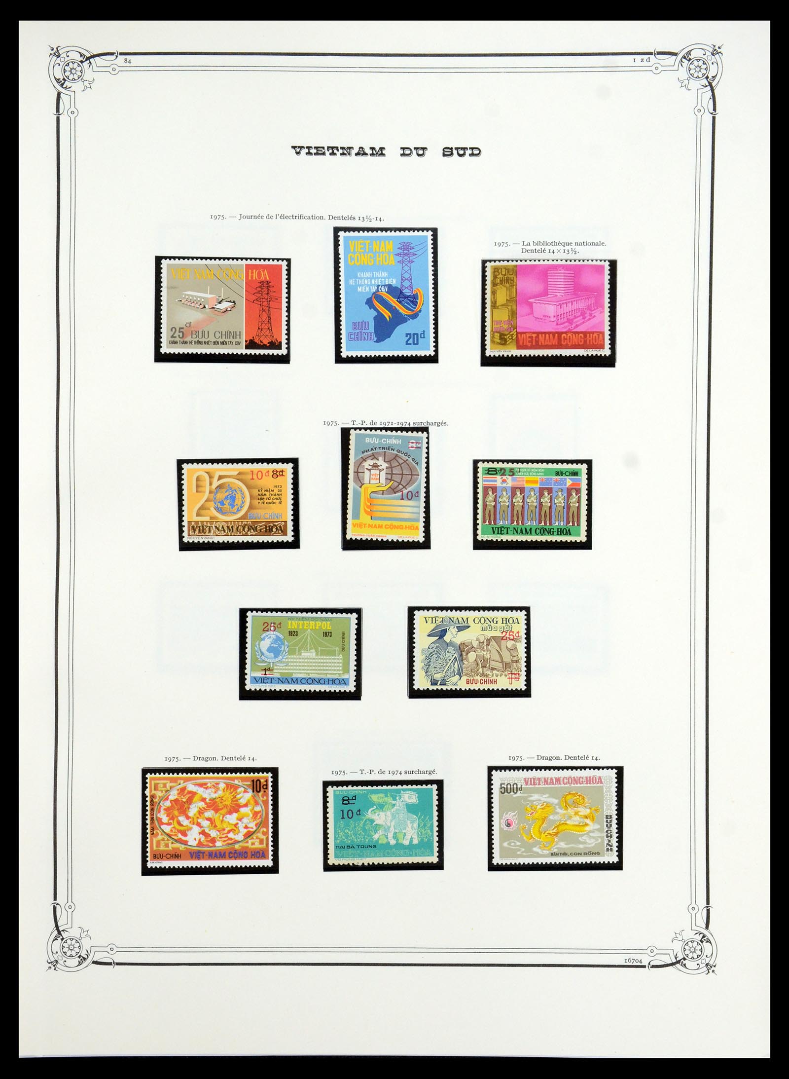 35404 035 - Postzegelverzameling 35404 Vietnam 1945-1991.