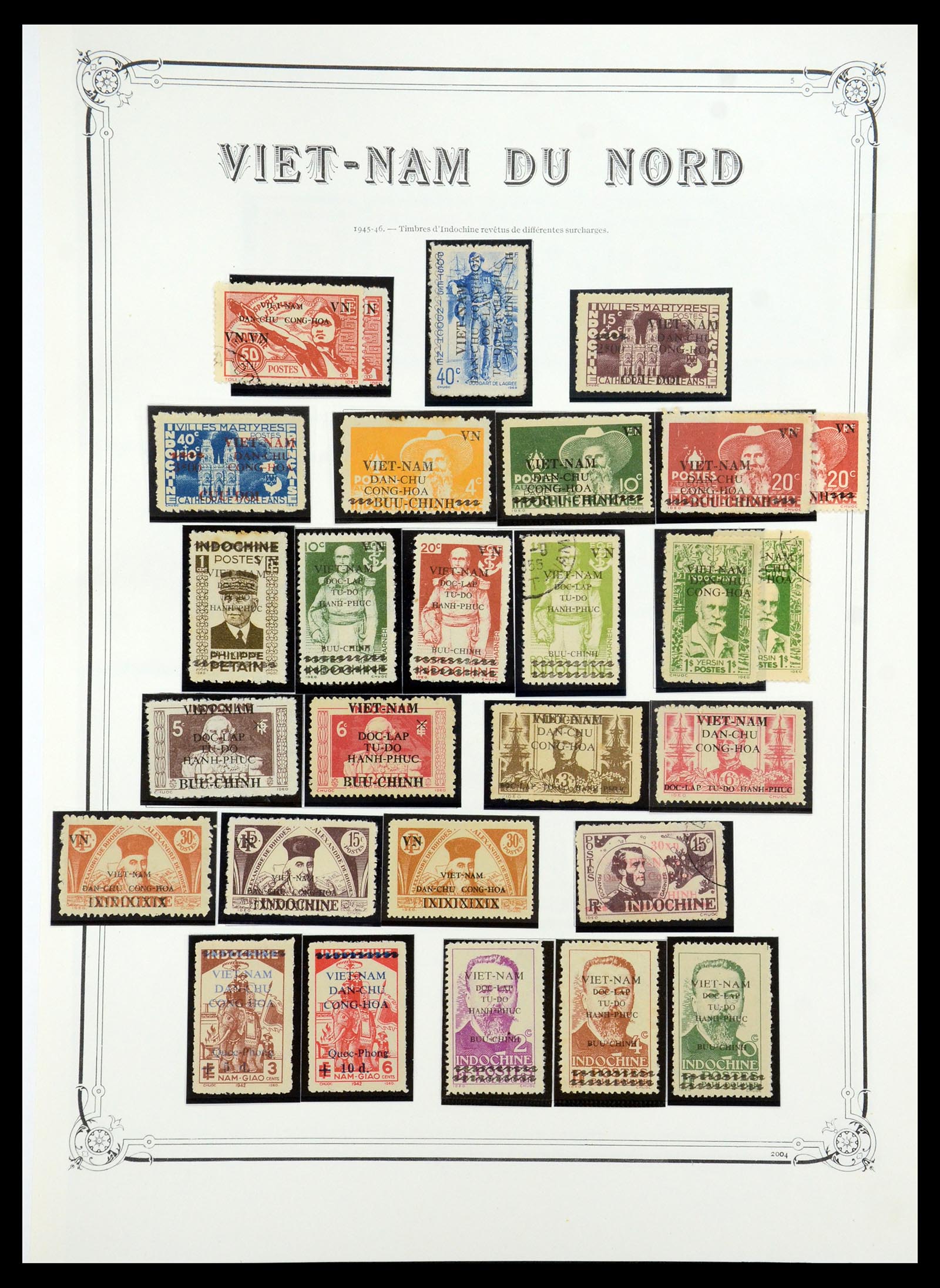 35404 046 - Stamp Collection 35404 Vietnam 1945-1991.