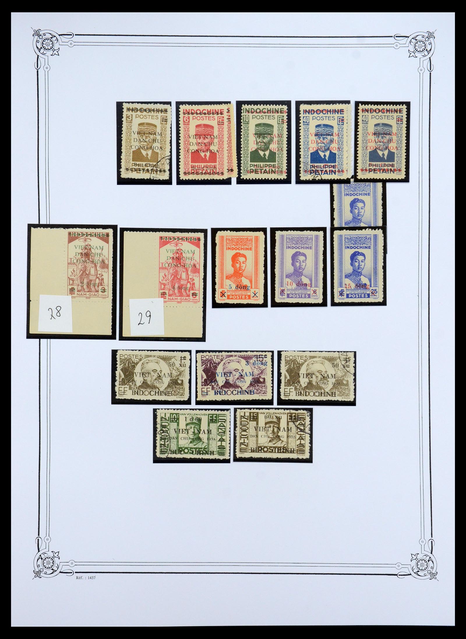 35404 047 - Stamp Collection 35404 Vietnam 1945-1991.