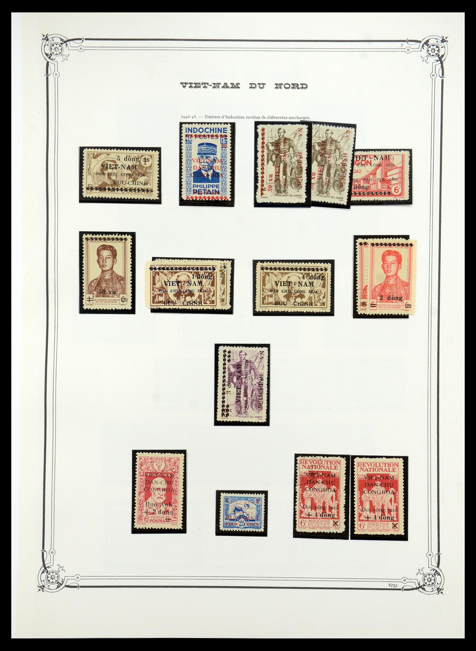 35404 049 - Postzegelverzameling 35404 Vietnam 1945-1991.