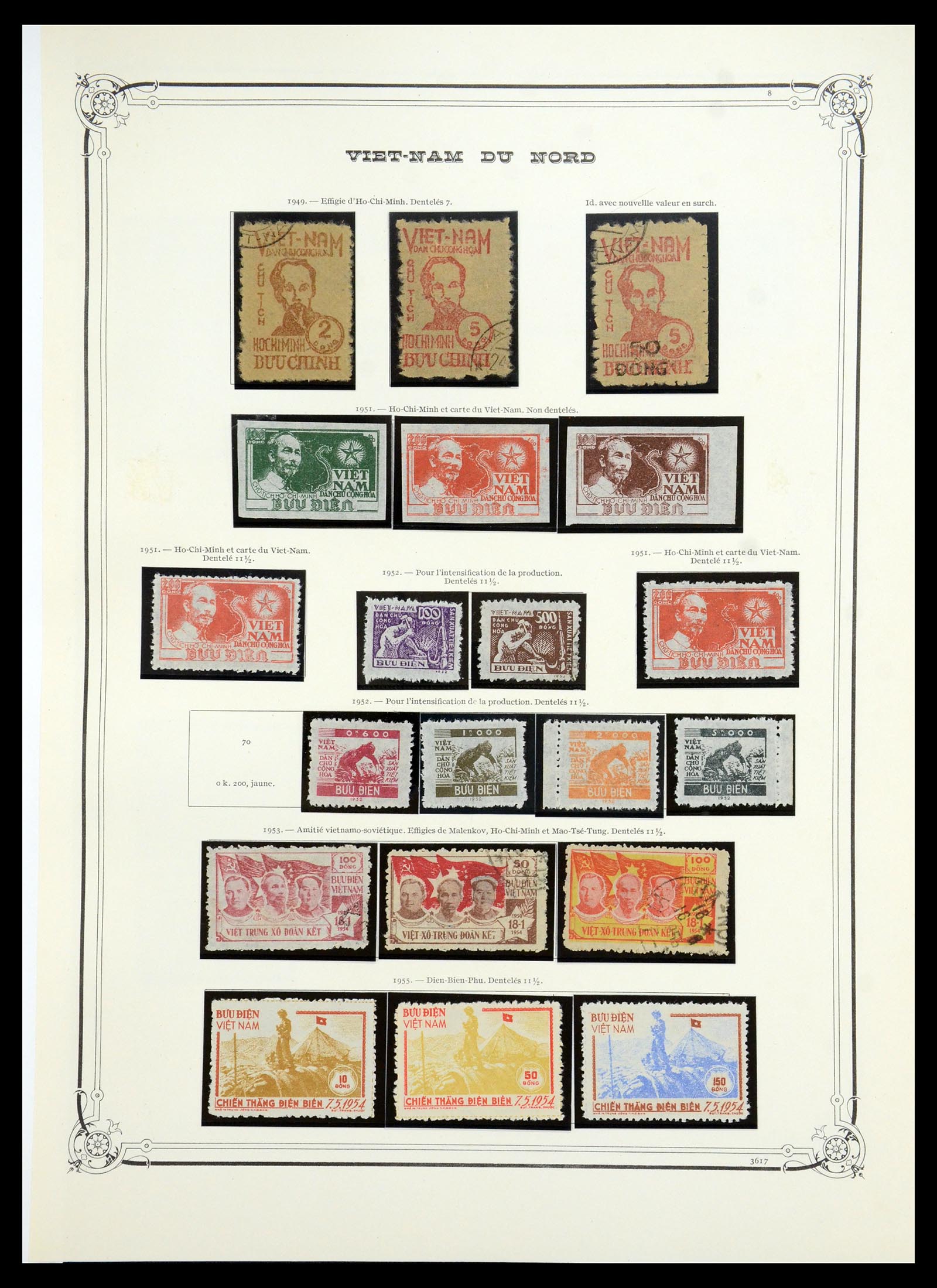 35404 050 - Postzegelverzameling 35404 Vietnam 1945-1991.