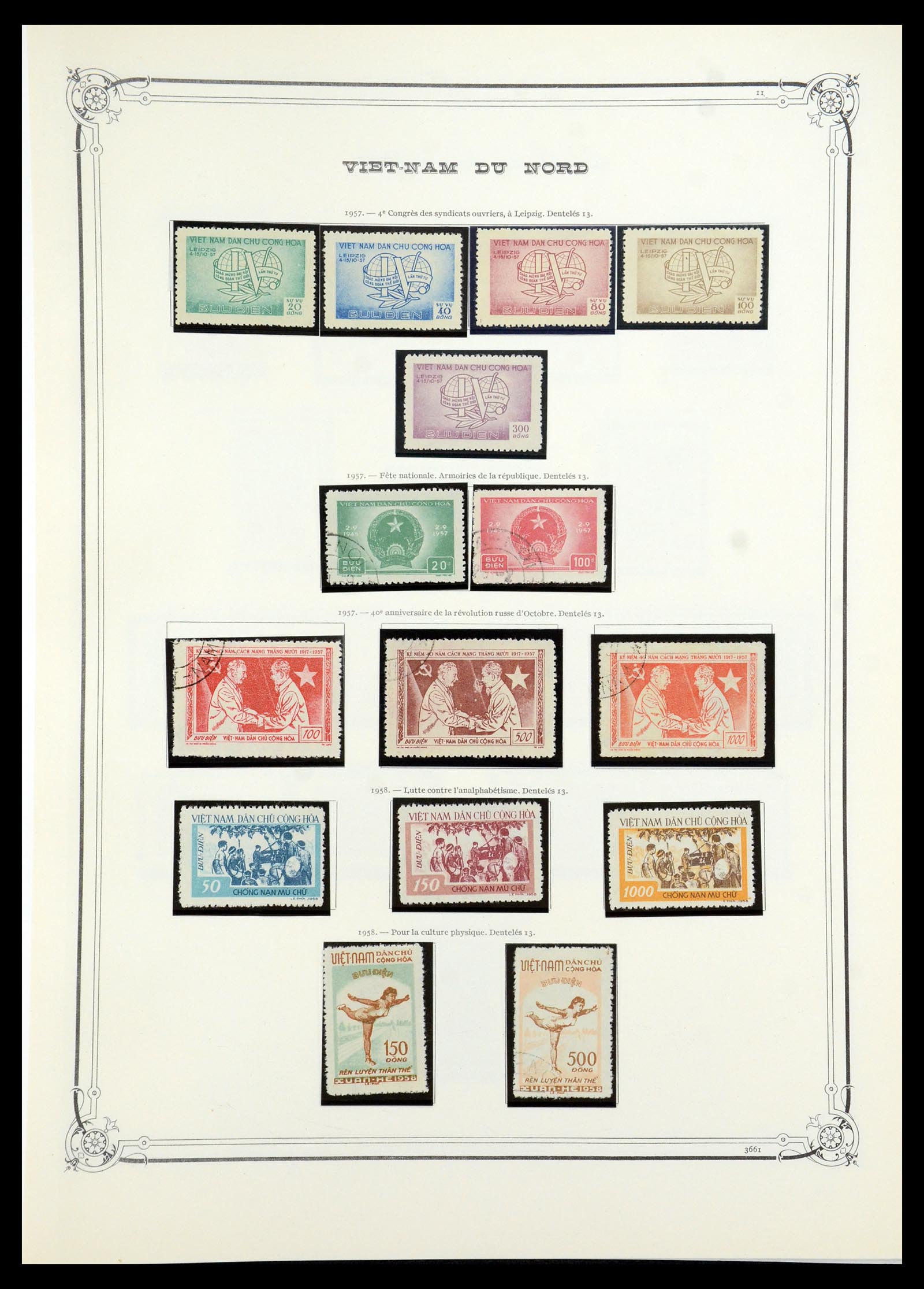 35404 055 - Postzegelverzameling 35404 Vietnam 1945-1991.