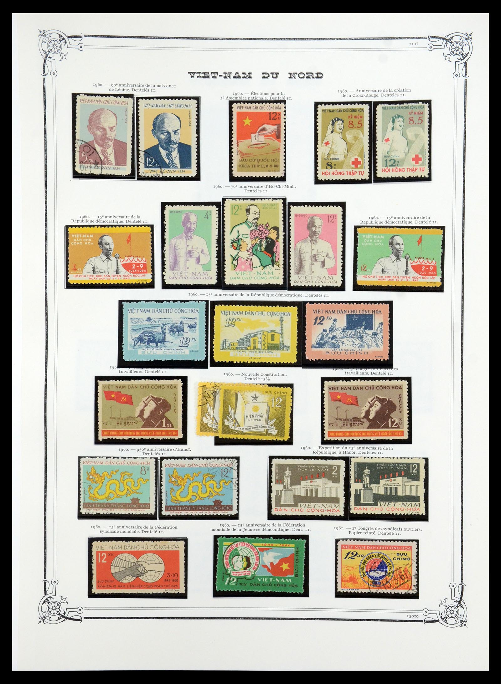 35404 059 - Postzegelverzameling 35404 Vietnam 1945-1991.