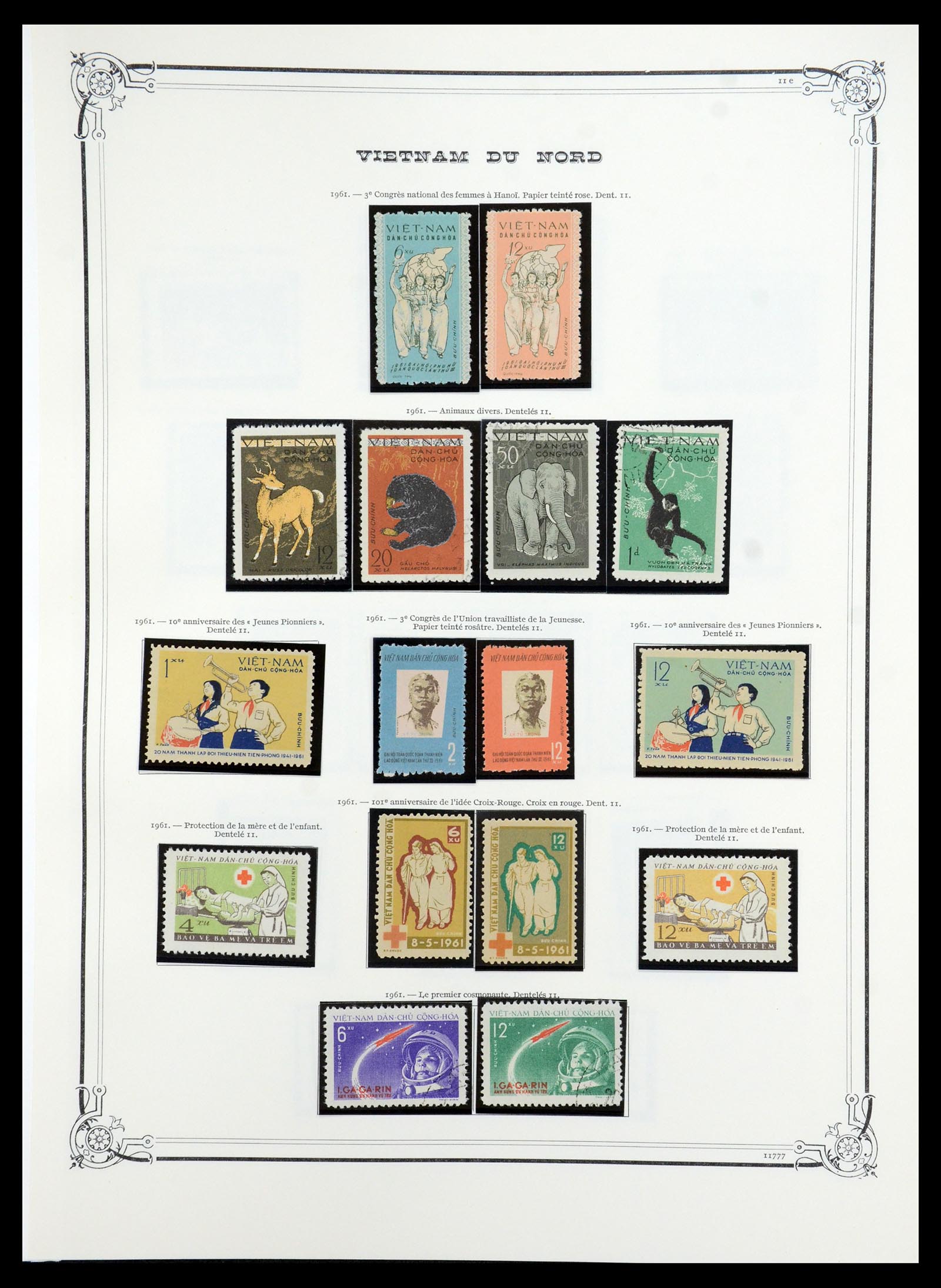 35404 060 - Postzegelverzameling 35404 Vietnam 1945-1991.