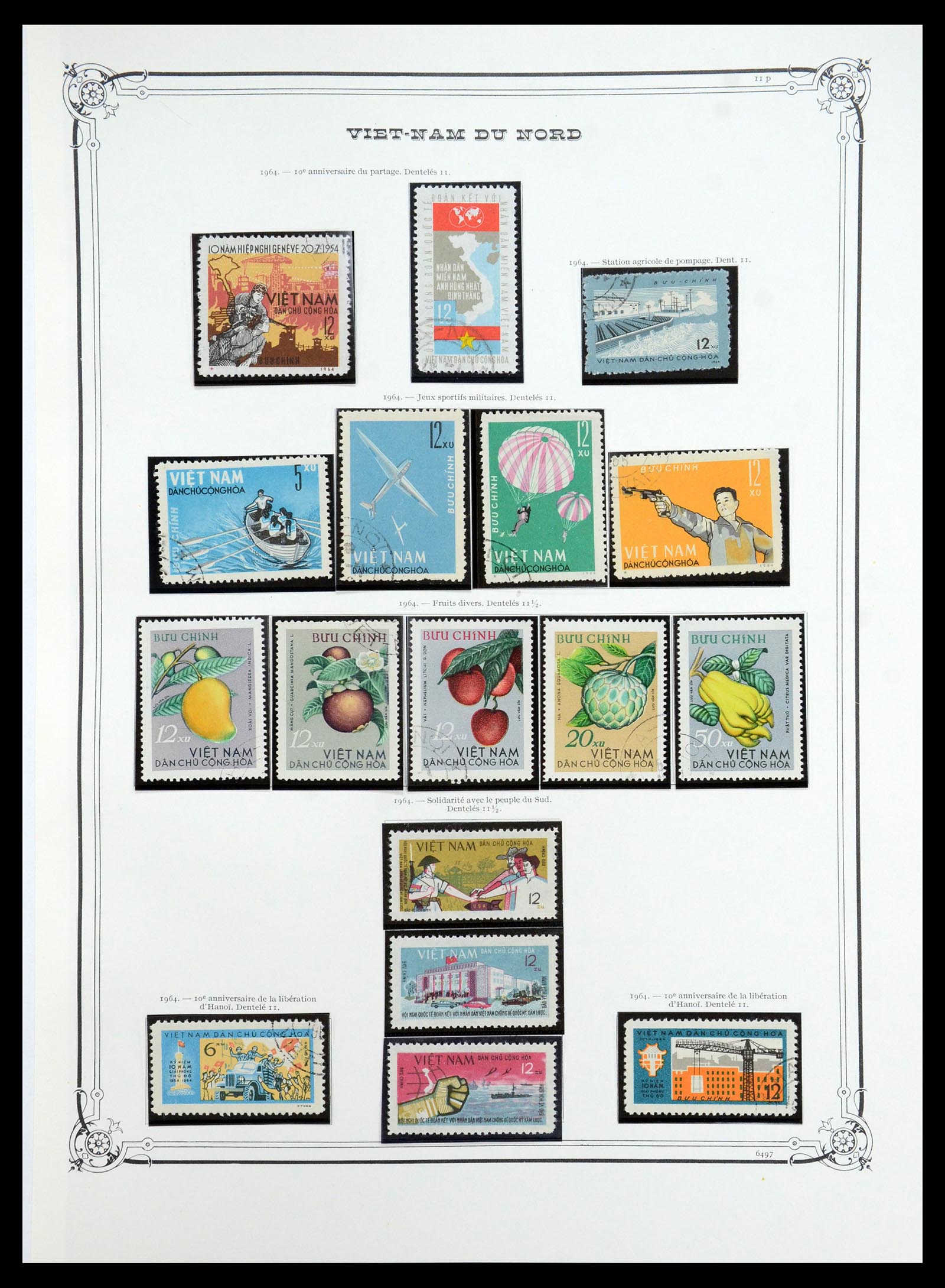 35404 072 - Stamp Collection 35404 Vietnam 1945-1991.