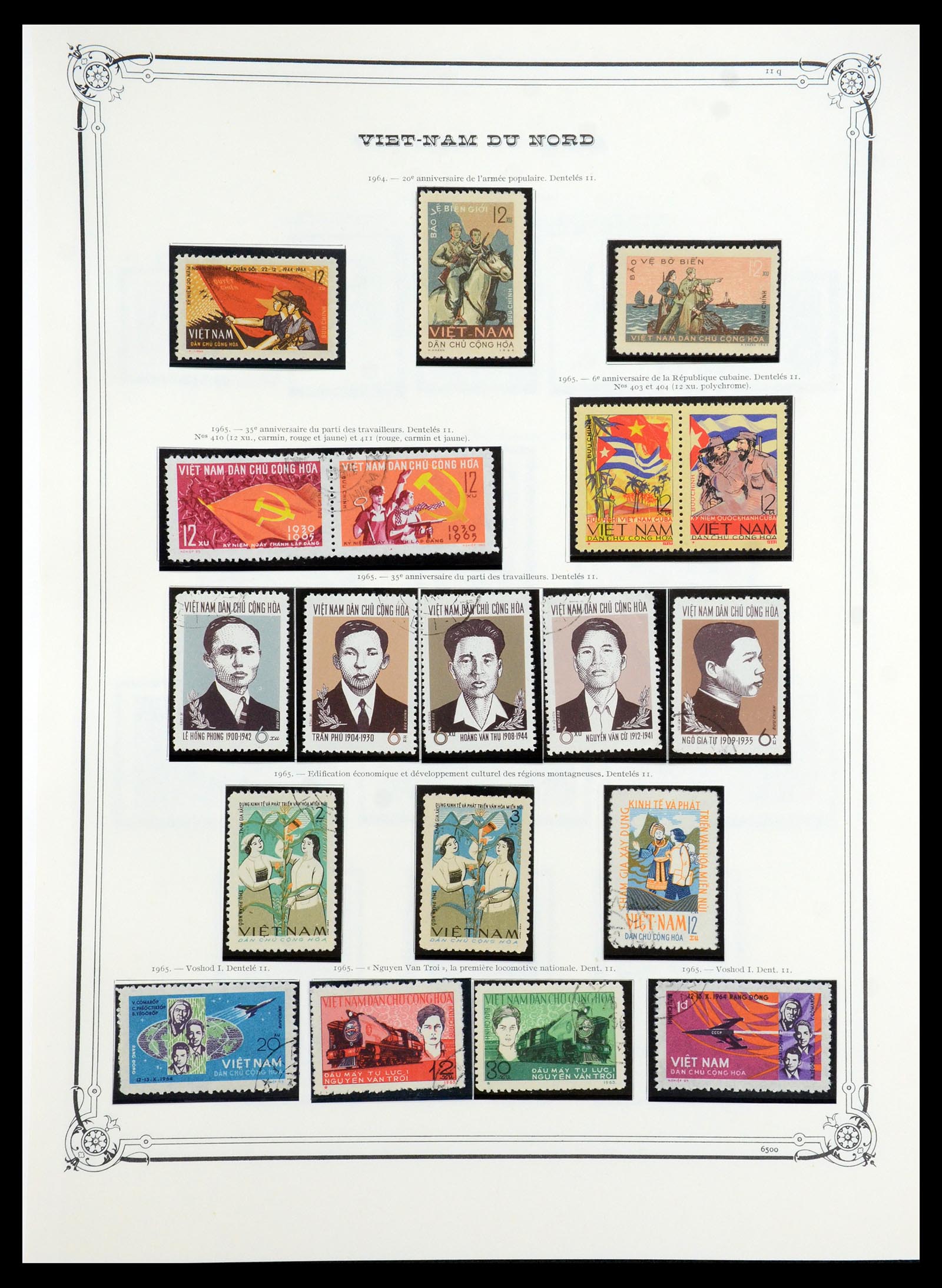 35404 073 - Stamp Collection 35404 Vietnam 1945-1991.