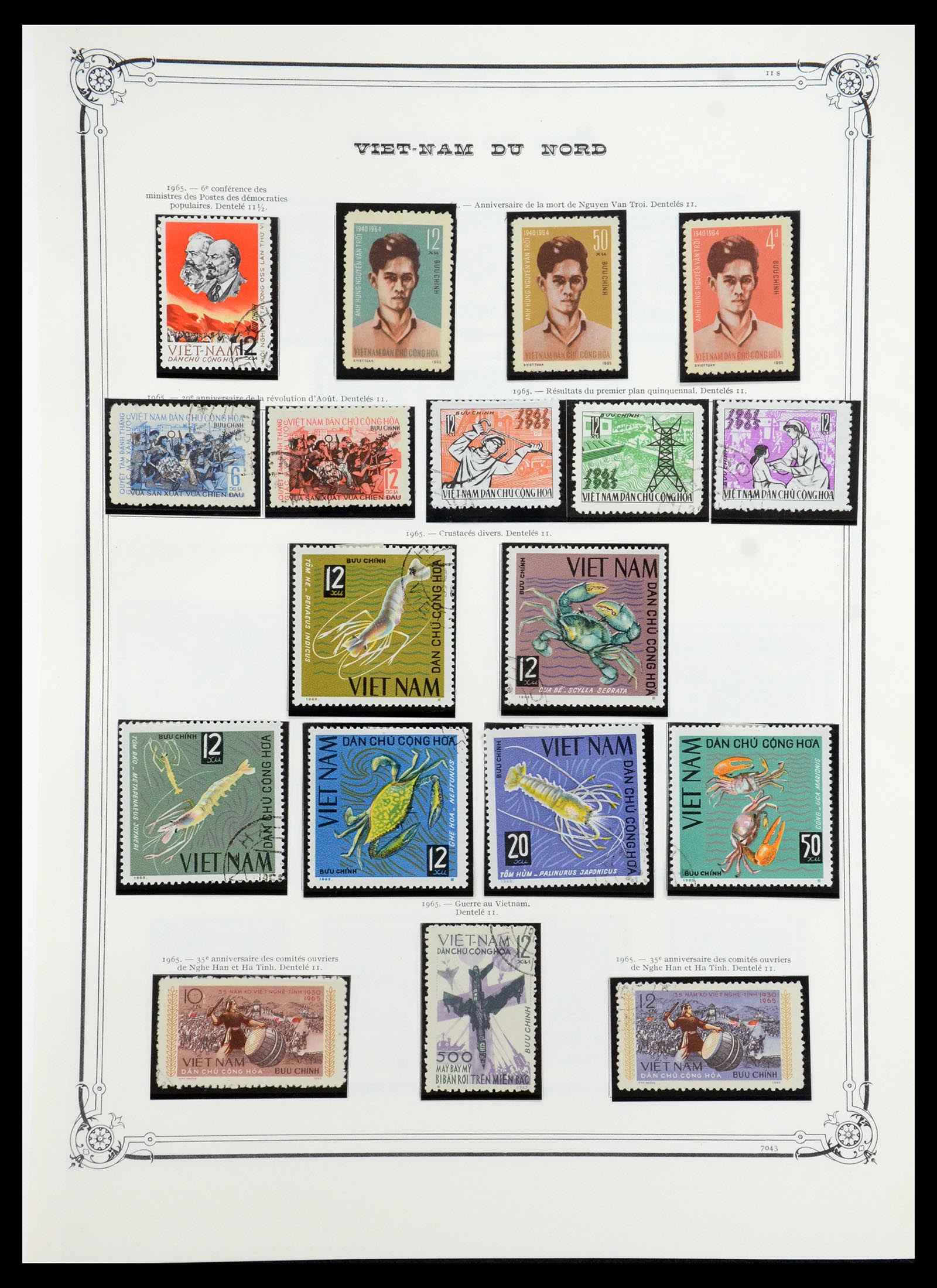 35404 075 - Stamp Collection 35404 Vietnam 1945-1991.