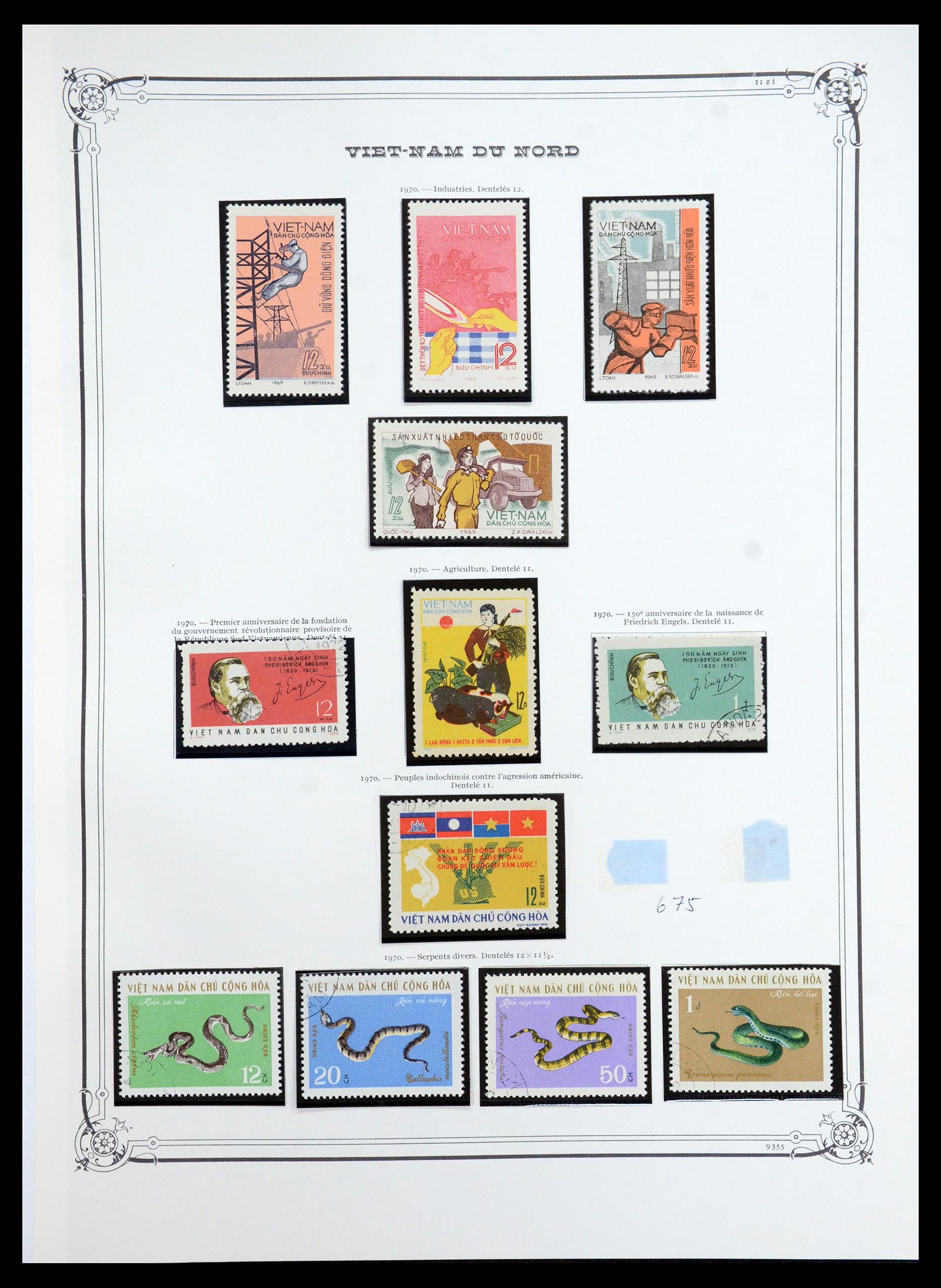 35404 091 - Stamp Collection 35404 Vietnam 1945-1991.