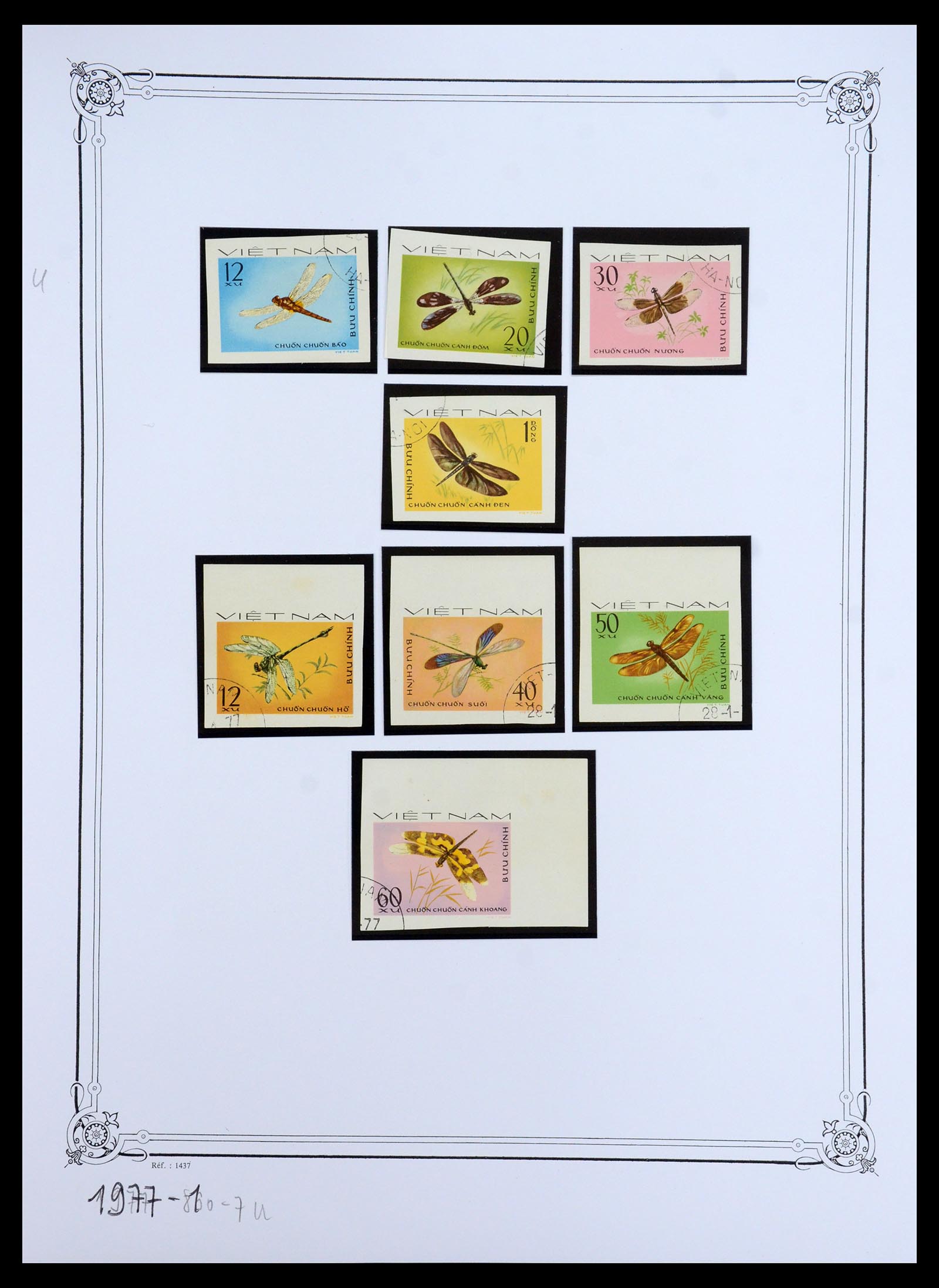 35404 125 - Postzegelverzameling 35404 Vietnam 1945-1991.