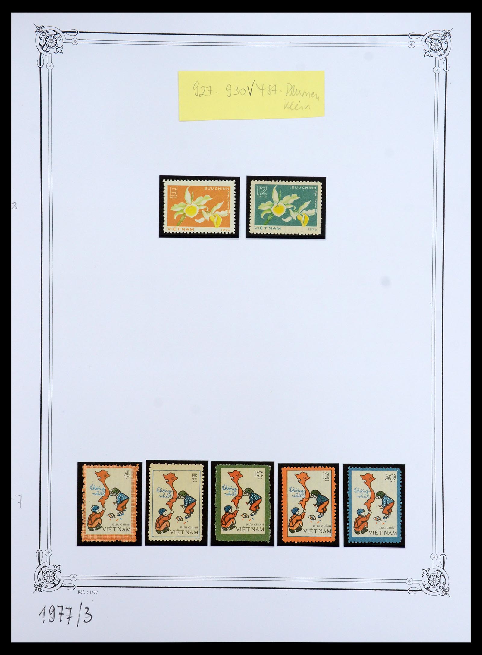 35404 127 - Postzegelverzameling 35404 Vietnam 1945-1991.