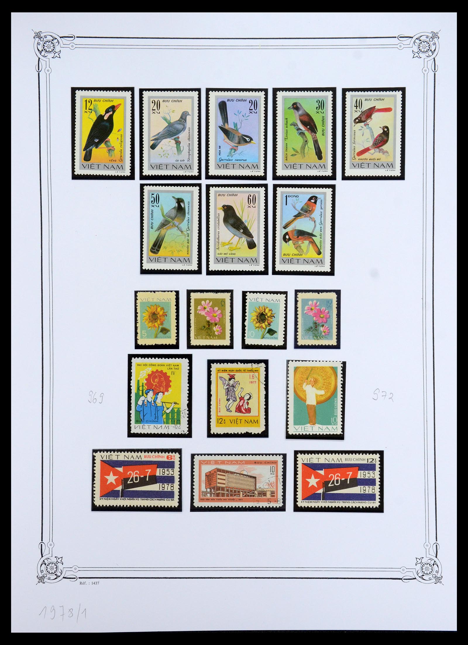 35404 130 - Postzegelverzameling 35404 Vietnam 1945-1991.