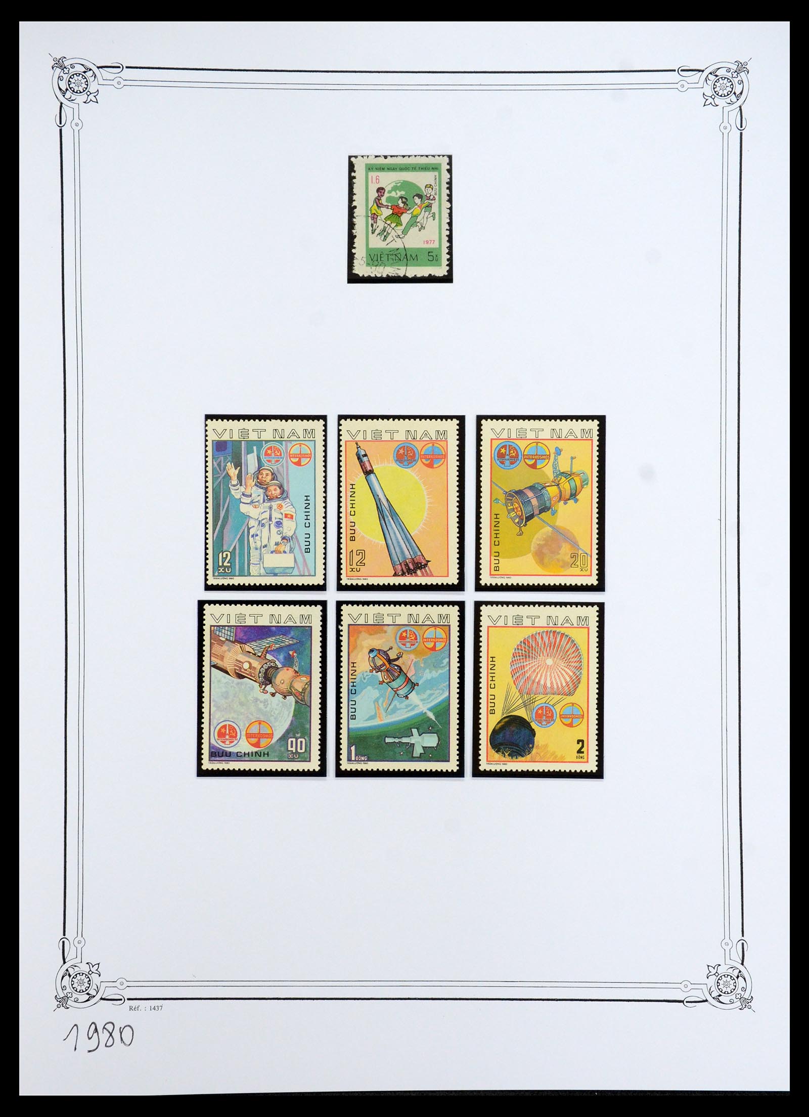35404 140 - Postzegelverzameling 35404 Vietnam 1945-1991.