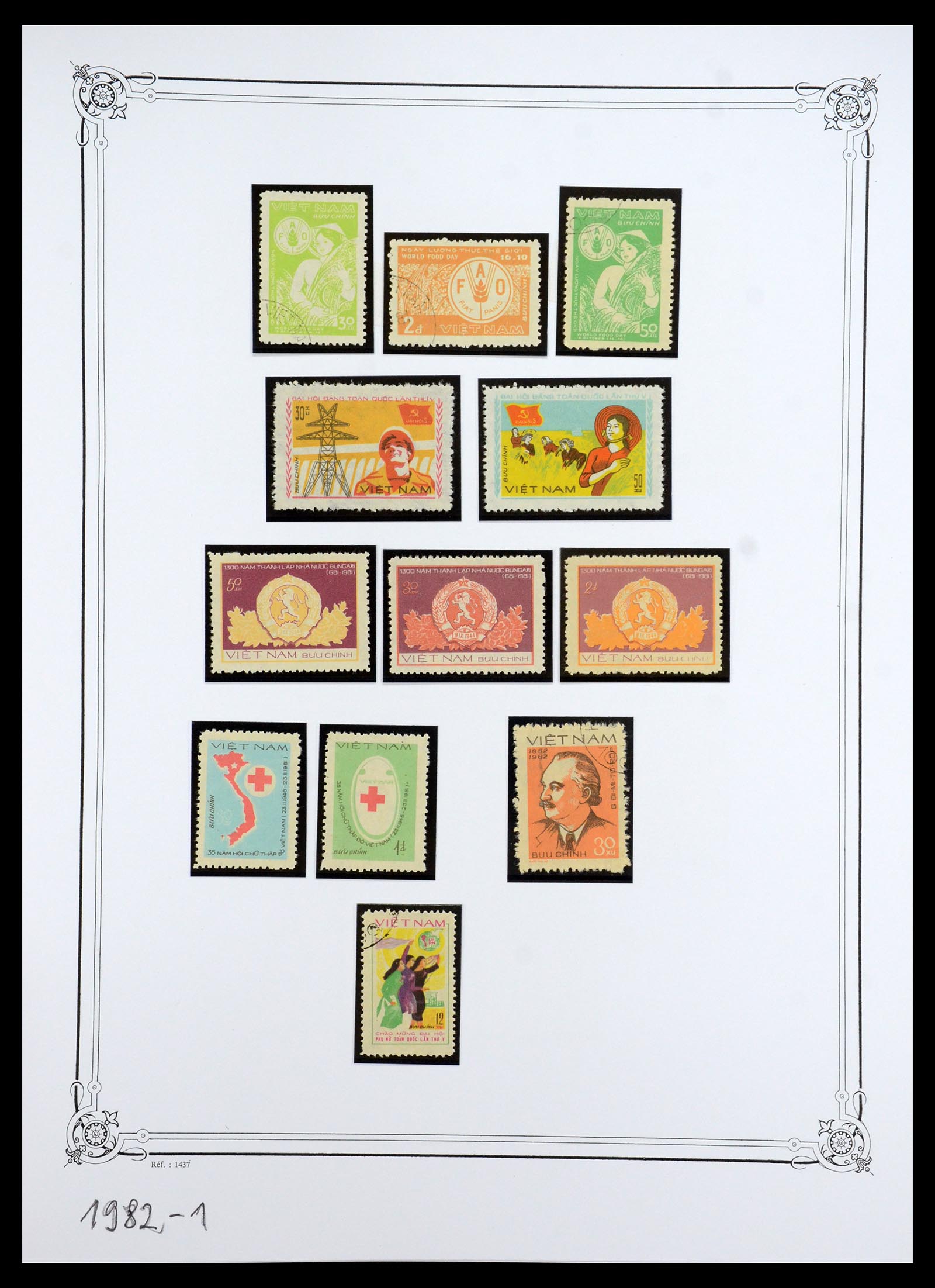35404 148 - Postzegelverzameling 35404 Vietnam 1945-1991.