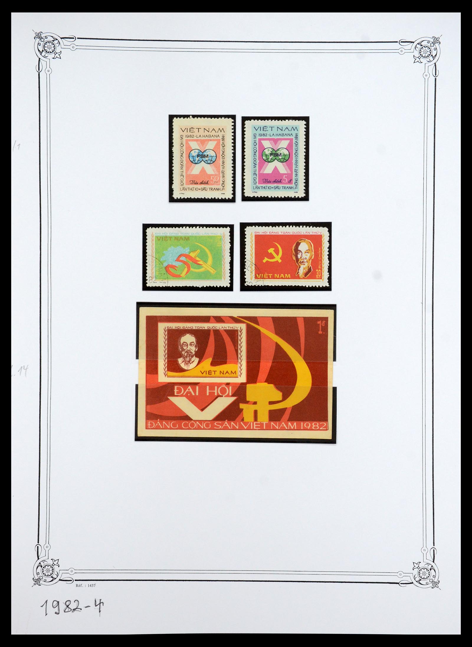 35404 151 - Postzegelverzameling 35404 Vietnam 1945-1991.