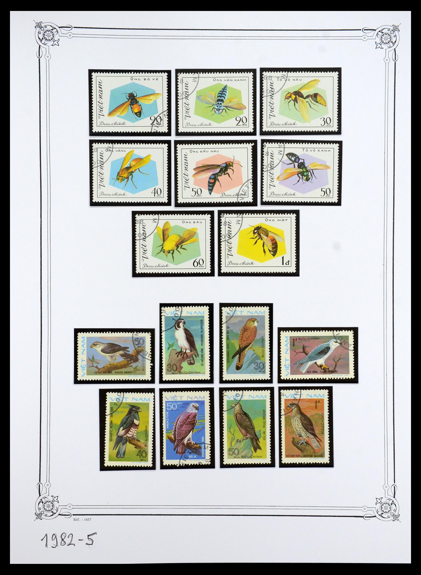 35404 152 - Postzegelverzameling 35404 Vietnam 1945-1991.