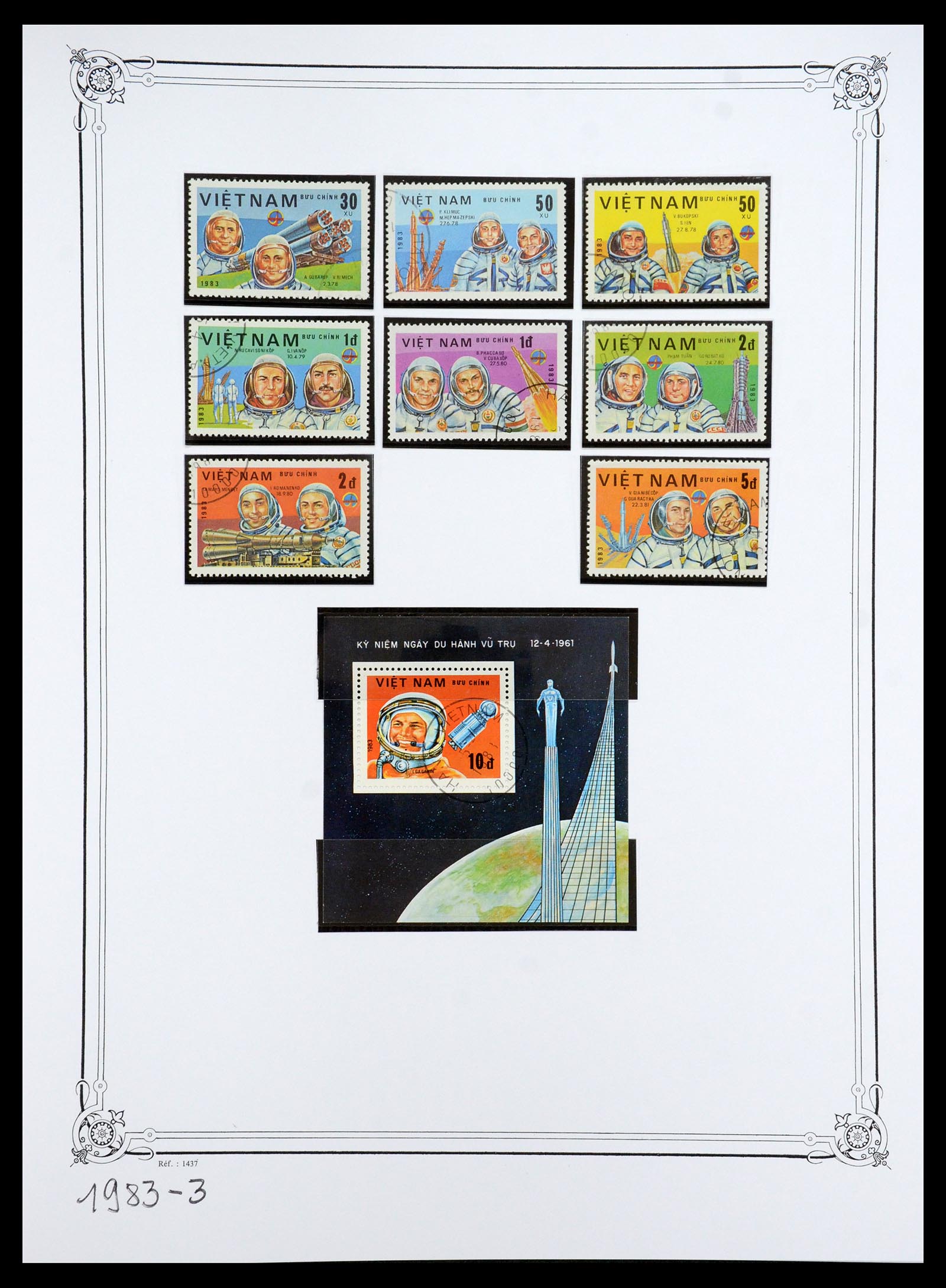 35404 157 - Postzegelverzameling 35404 Vietnam 1945-1991.