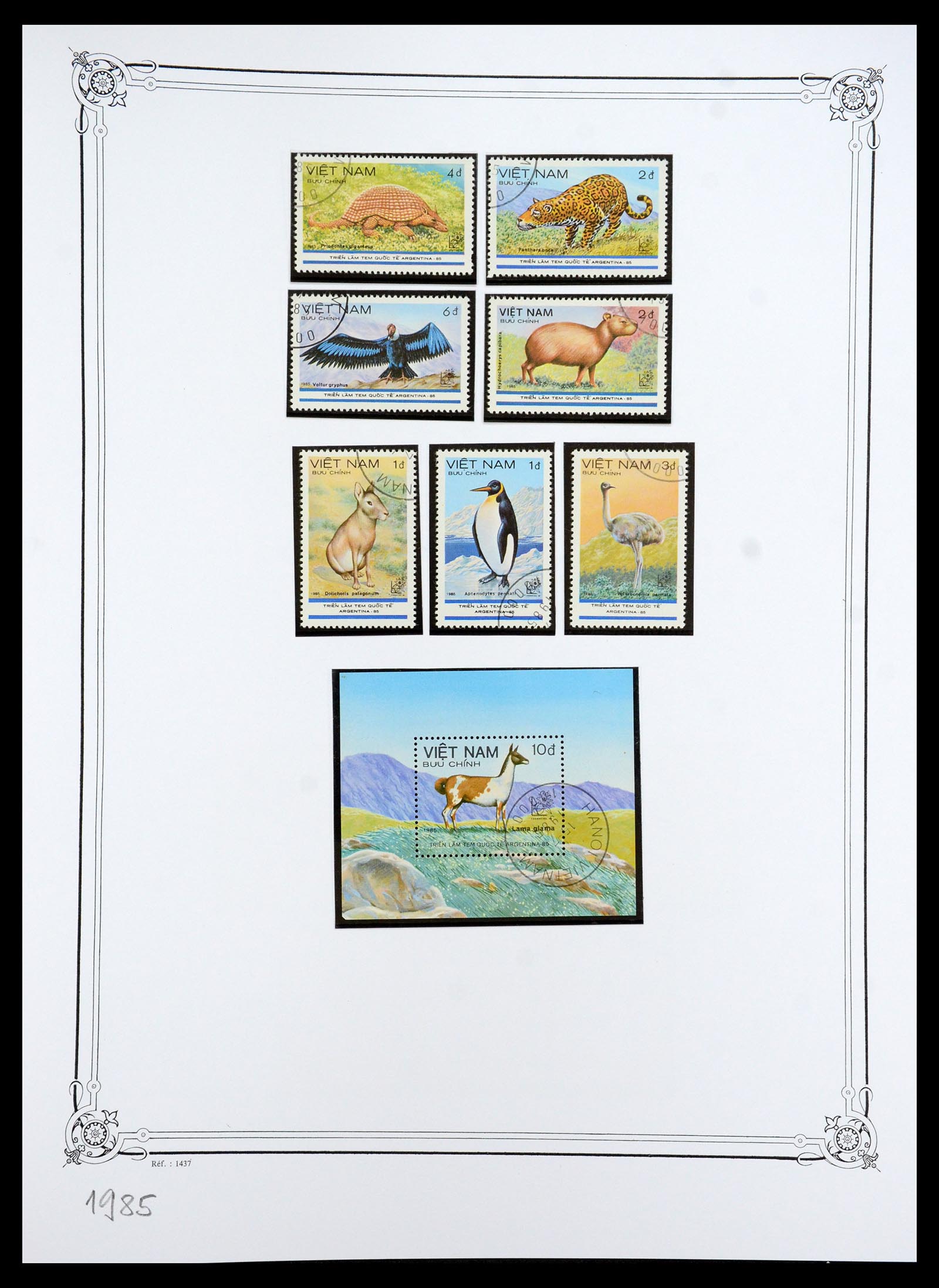 35404 164 - Postzegelverzameling 35404 Vietnam 1945-1991.