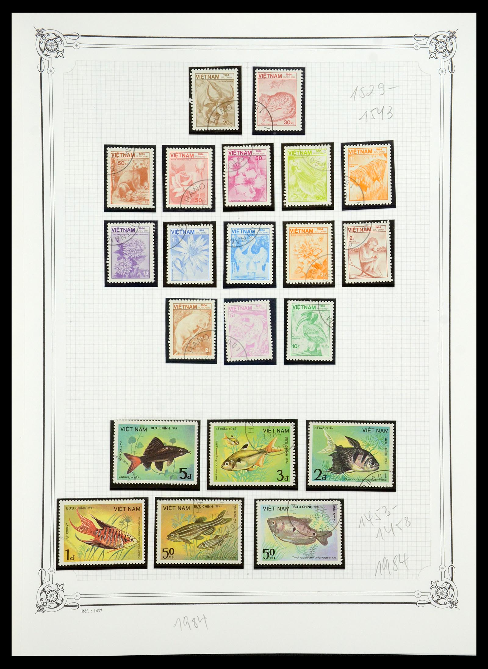 35404 169 - Postzegelverzameling 35404 Vietnam 1945-1991.