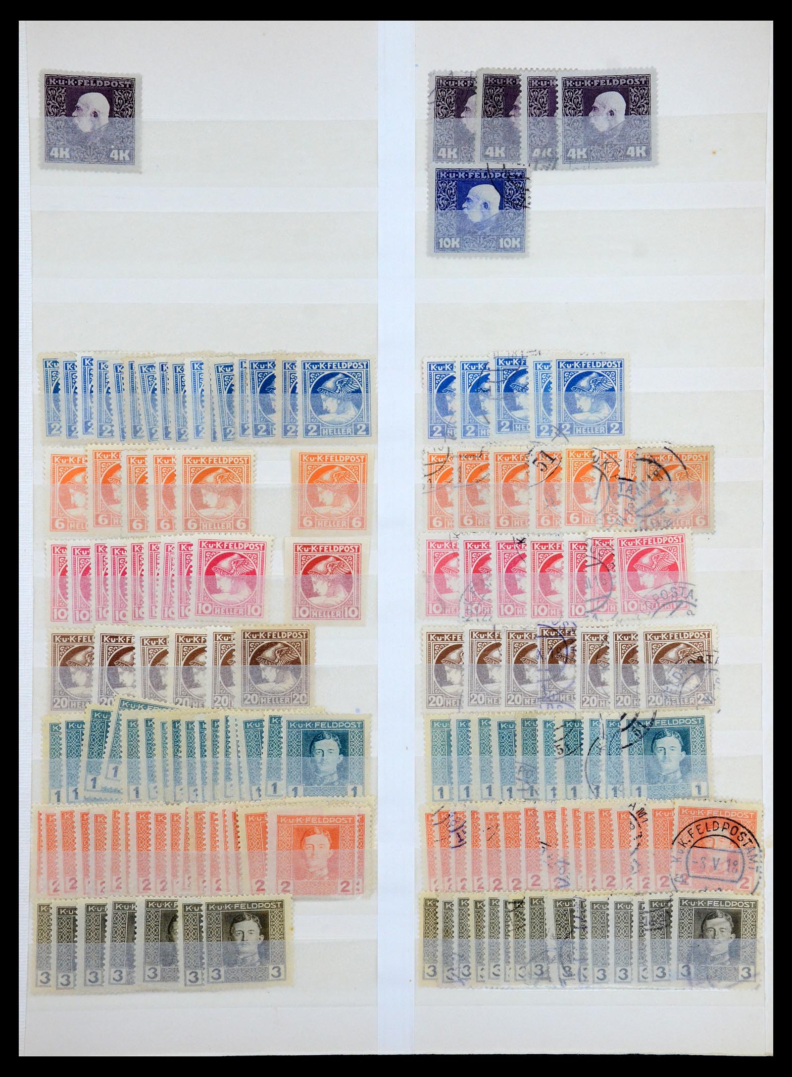 35405 013 - Postzegelverzameling 35405 Oostenrijkse gebieden 1850-1918.