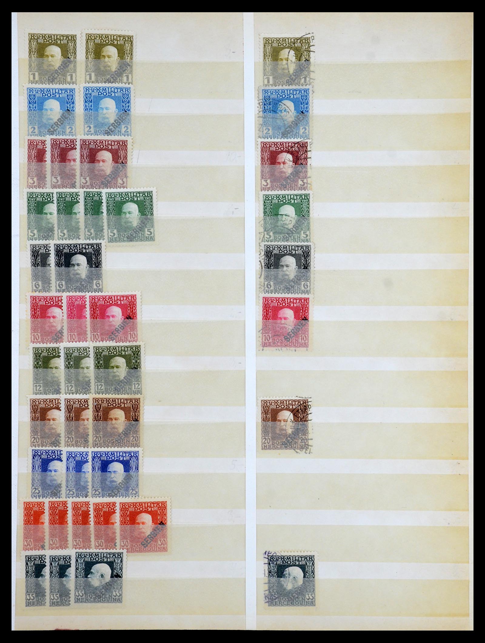 35405 023 - Stamp Collection 35405 Austrian territories 1850-1918.