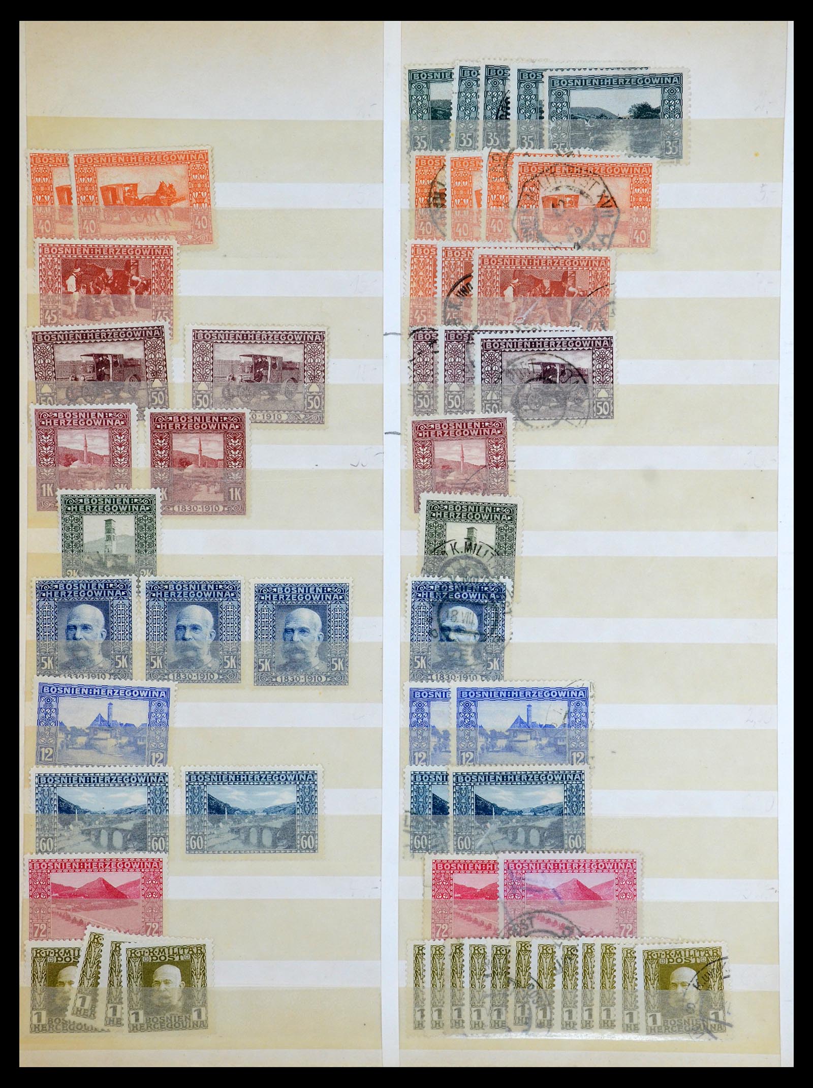 35405 030 - Stamp Collection 35405 Austrian territories 1850-1918.