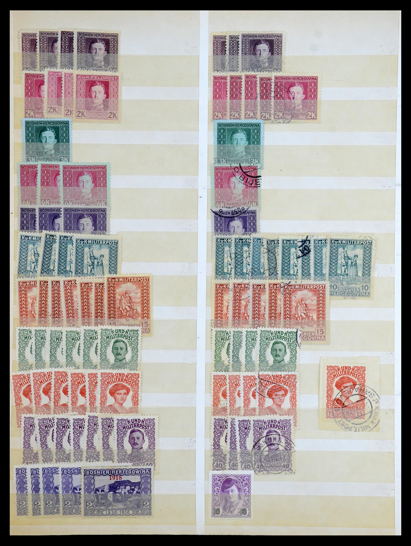 35405 038 - Stamp Collection 35405 Austrian territories 1850-1918.