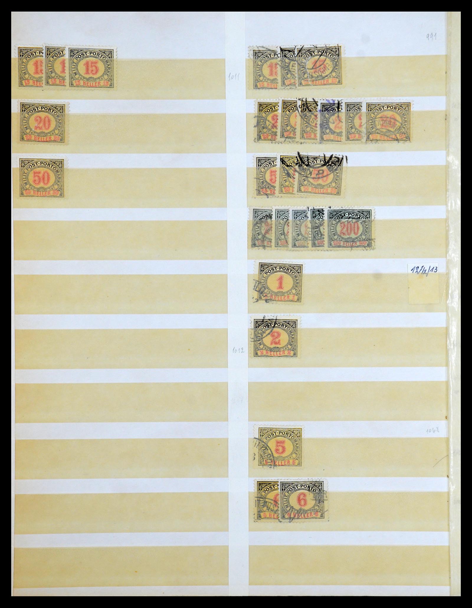 35405 040 - Stamp Collection 35405 Austrian territories 1850-1918.