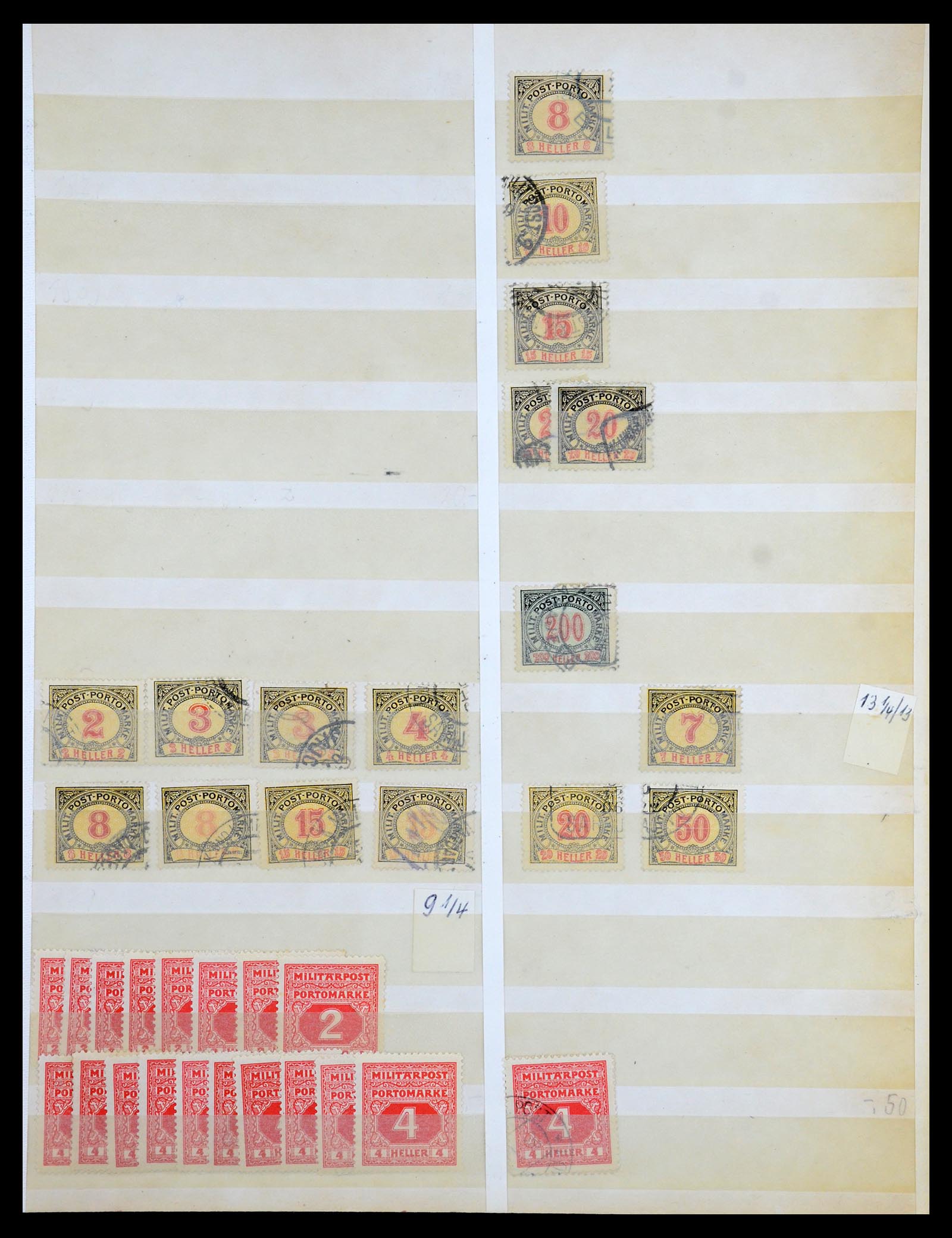 35405 041 - Postzegelverzameling 35405 Oostenrijkse gebieden 1850-1918.