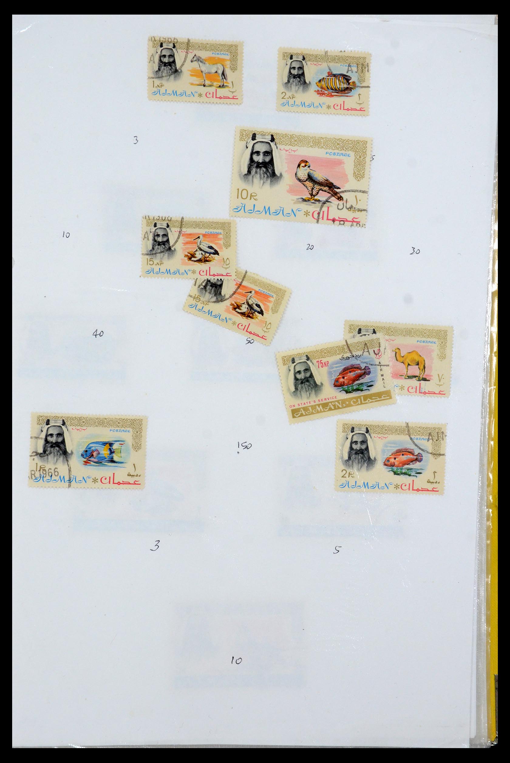 35411 003 - Postzegelverzameling 35411 Malta 1860-1987.