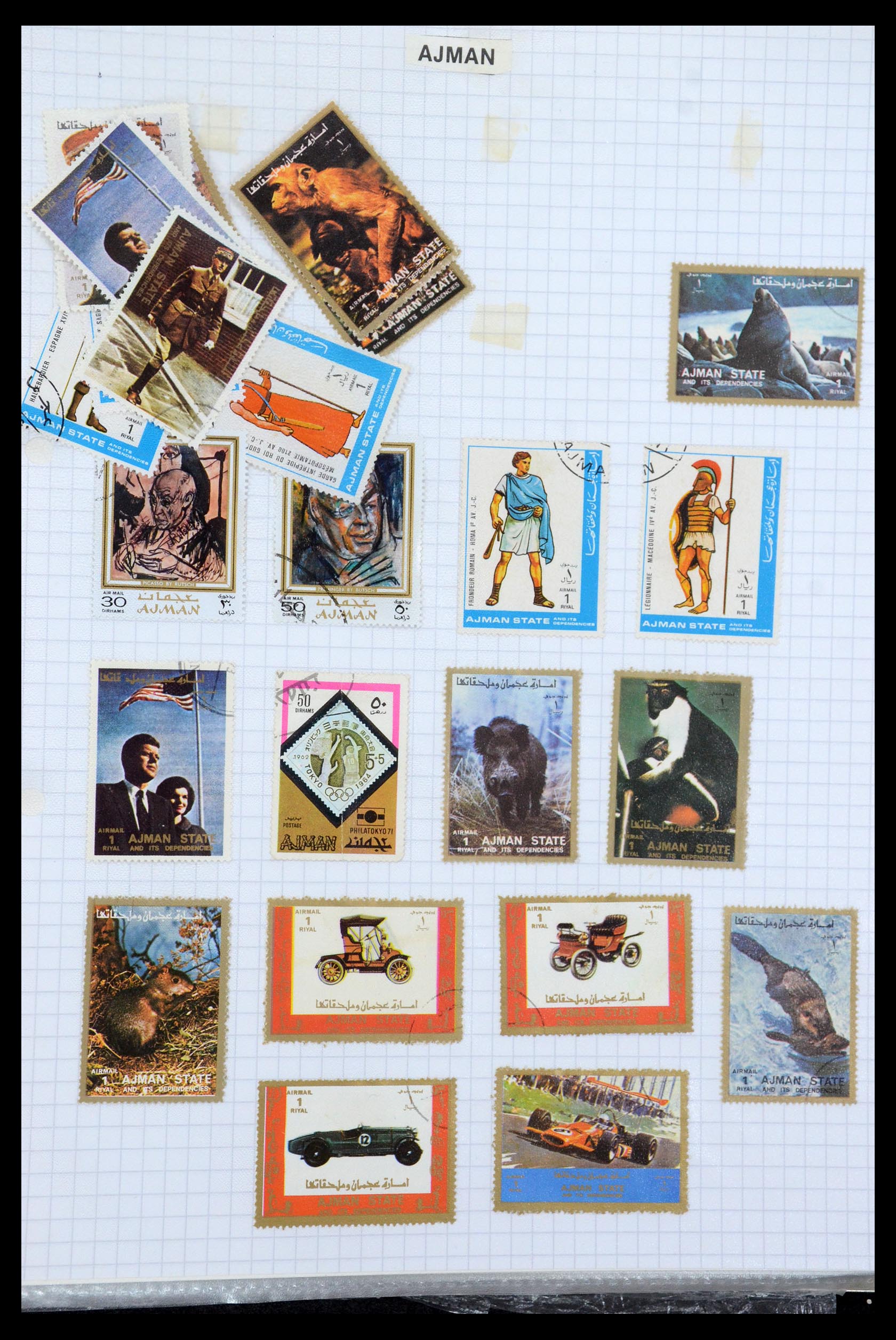 35411 020 - Stamp Collection 35411 Malta 1860-1987.