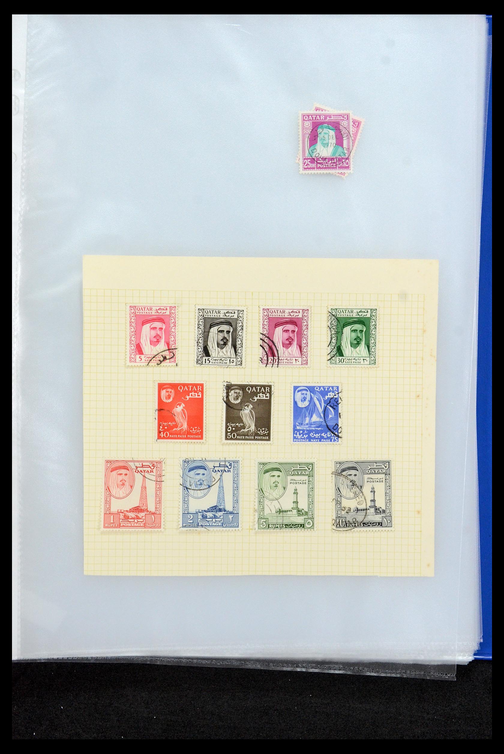 35411 096 - Stamp Collection 35411 Malta 1860-1987.