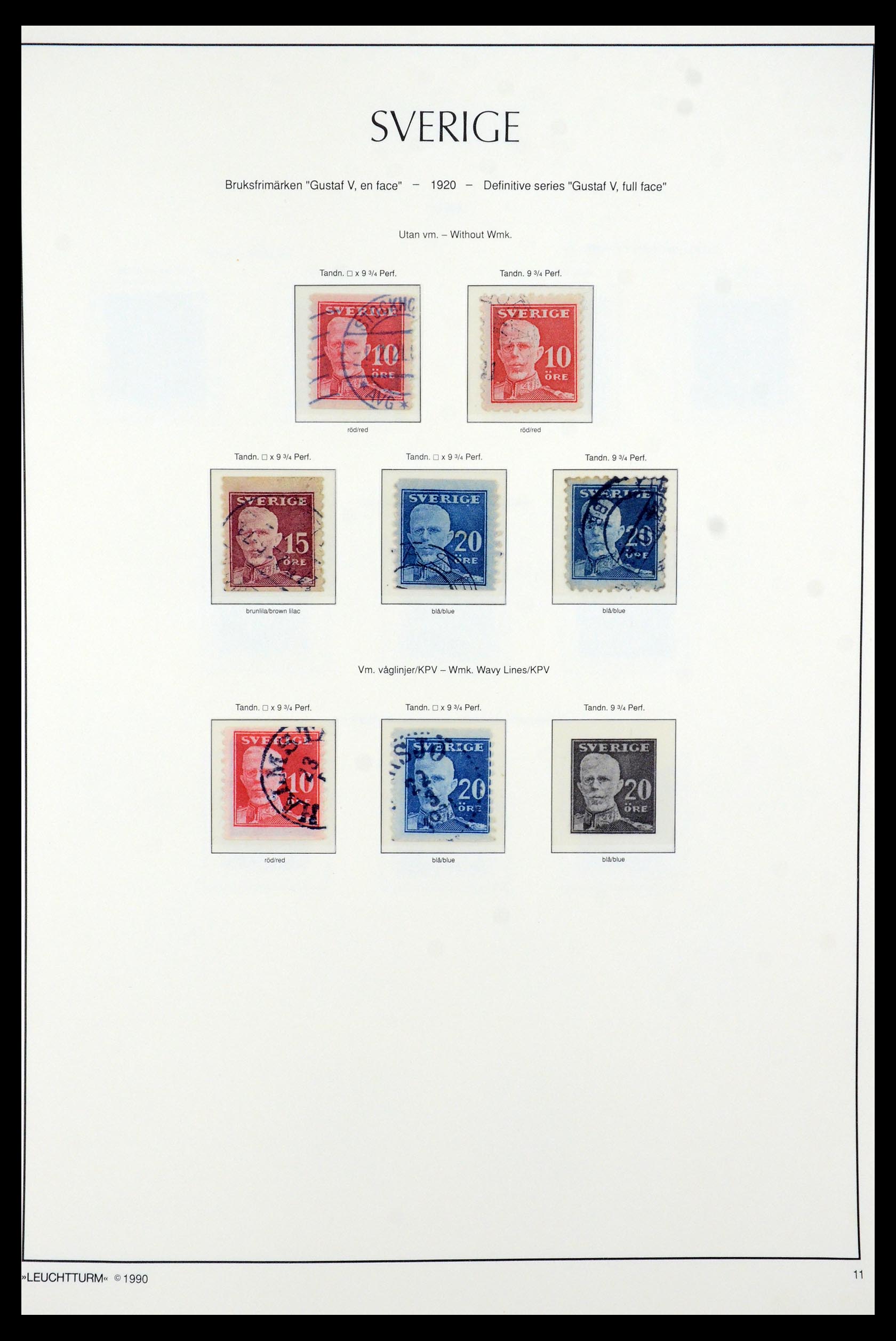 35415 012 - Postzegelverzameling 35415 Zweden 1855-1992.