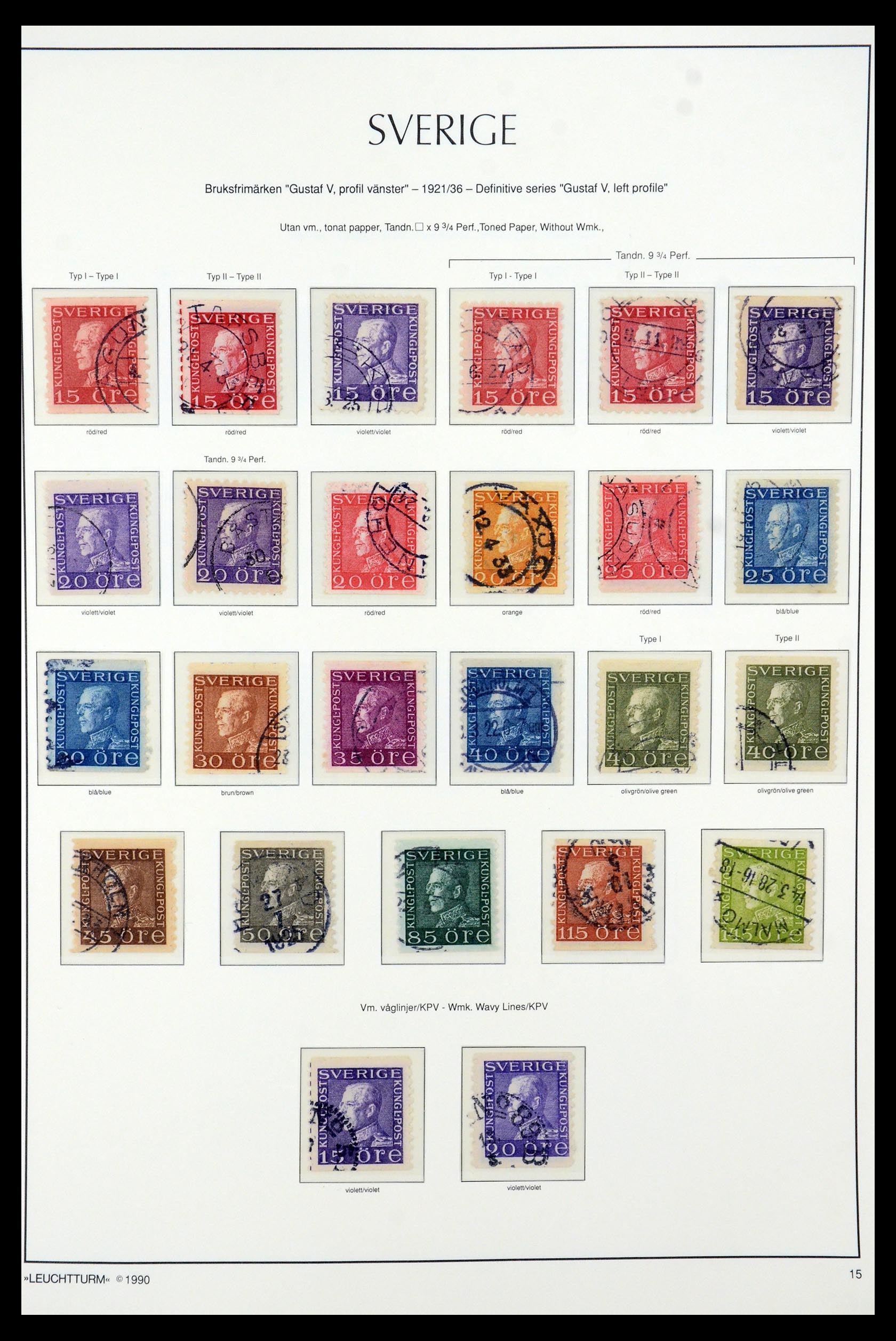 35415 016 - Stamp Collection 35415 Sweden 1855-1992.