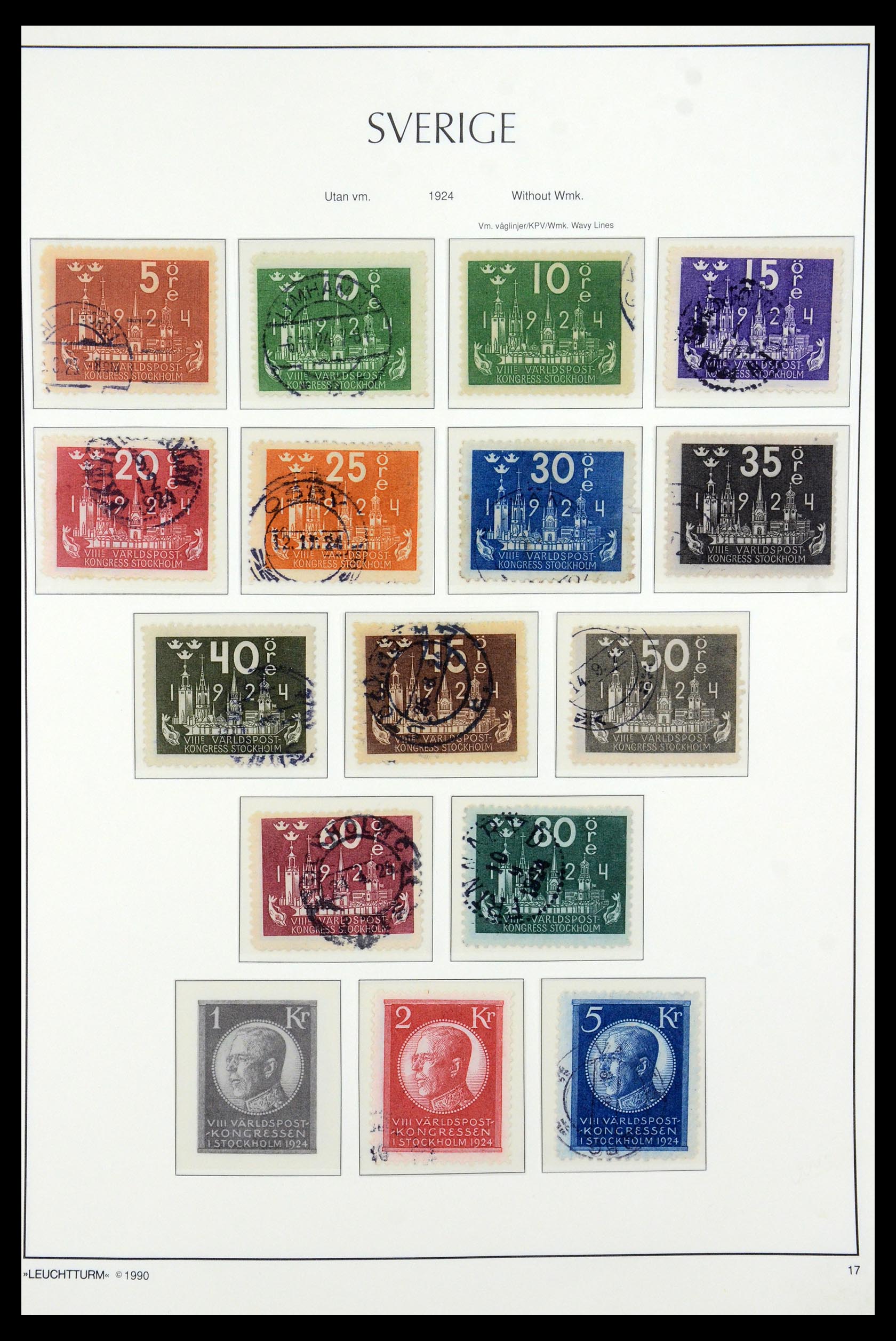 35415 018 - Stamp Collection 35415 Sweden 1855-1992.