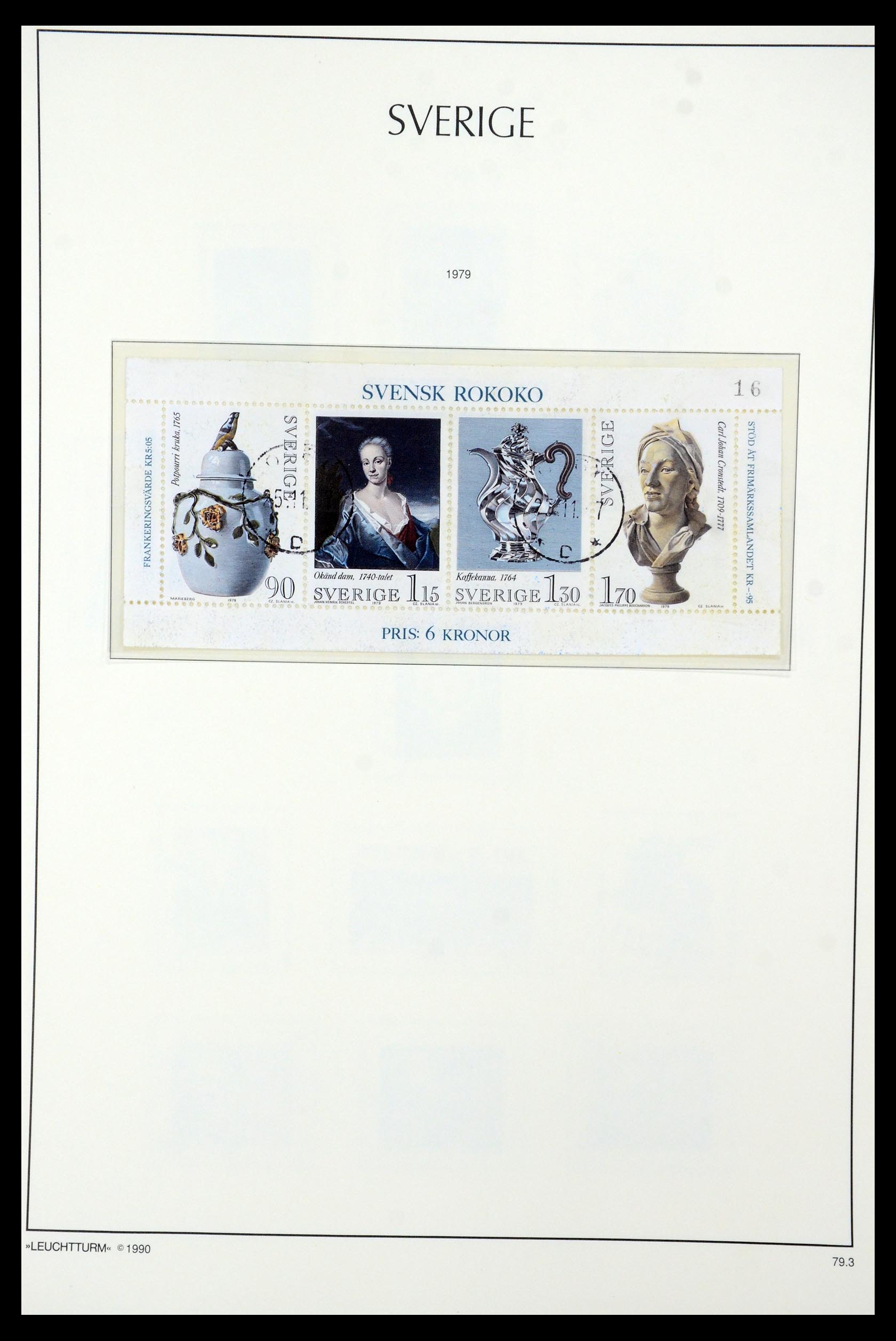 35415 127 - Postzegelverzameling 35415 Zweden 1855-1992.