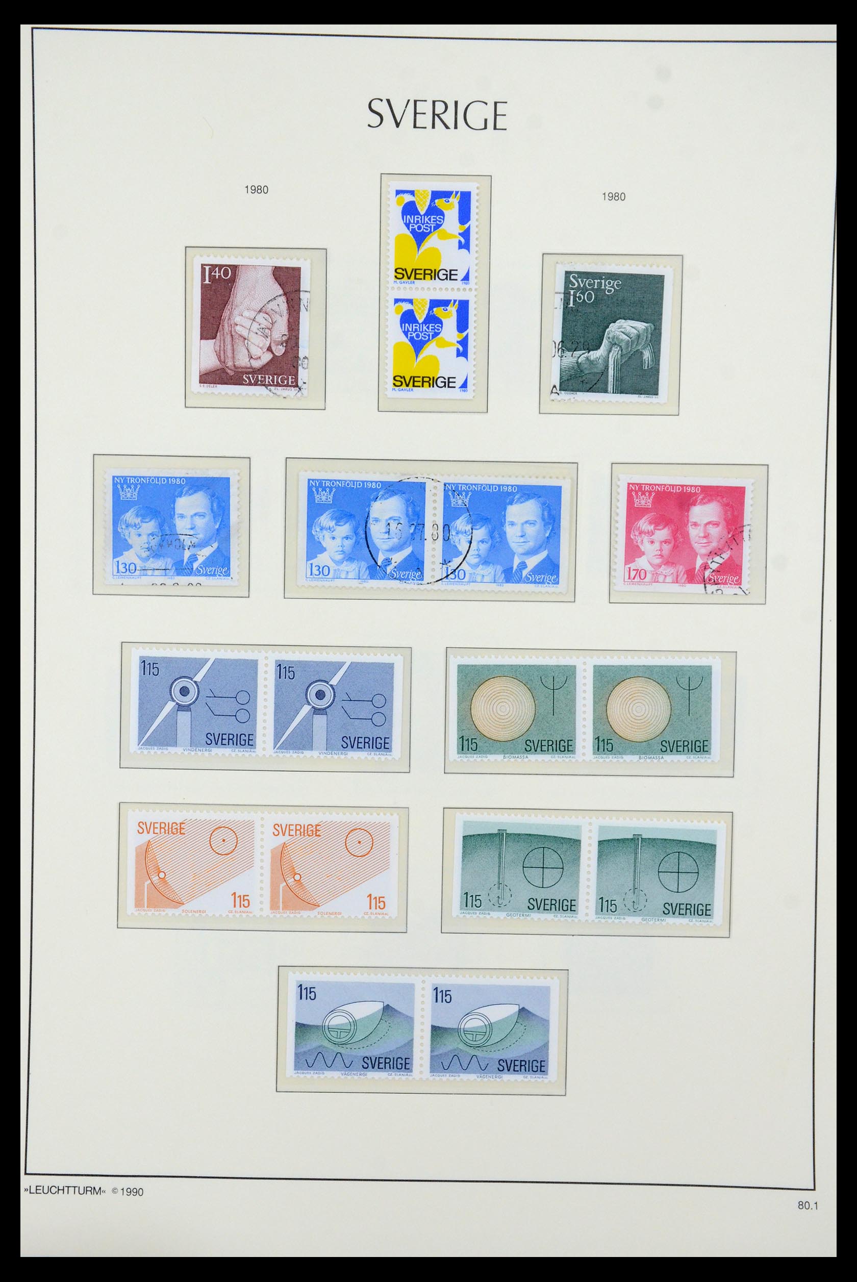 35415 129 - Postzegelverzameling 35415 Zweden 1855-1992.