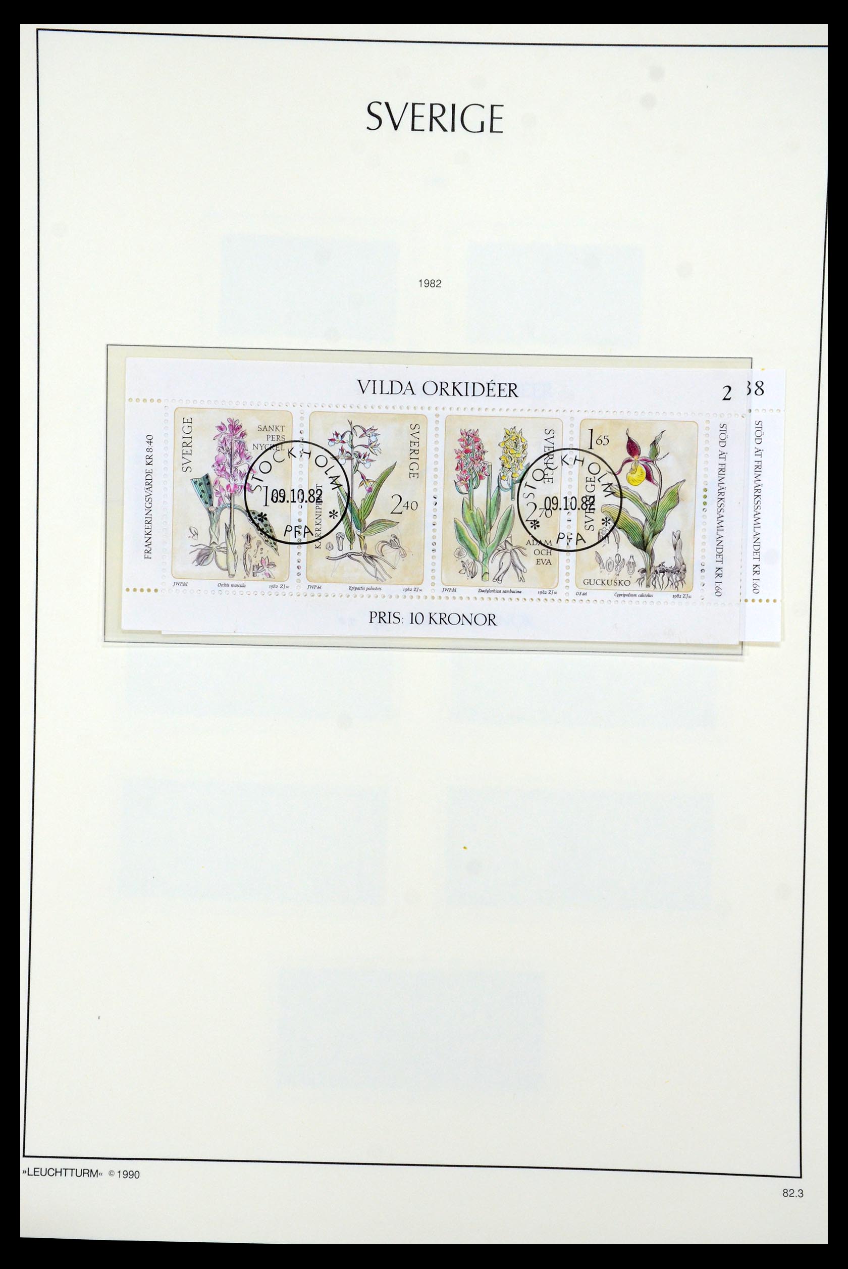 35415 140 - Postzegelverzameling 35415 Zweden 1855-1992.