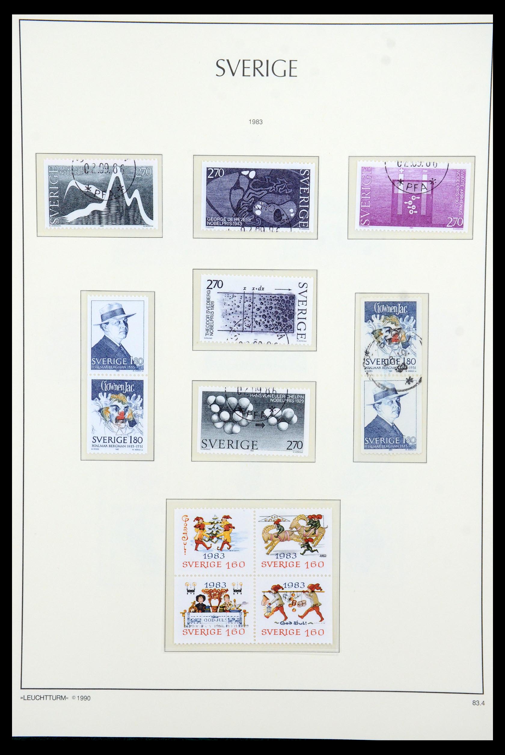 35415 145 - Stamp Collection 35415 Sweden 1855-1992.
