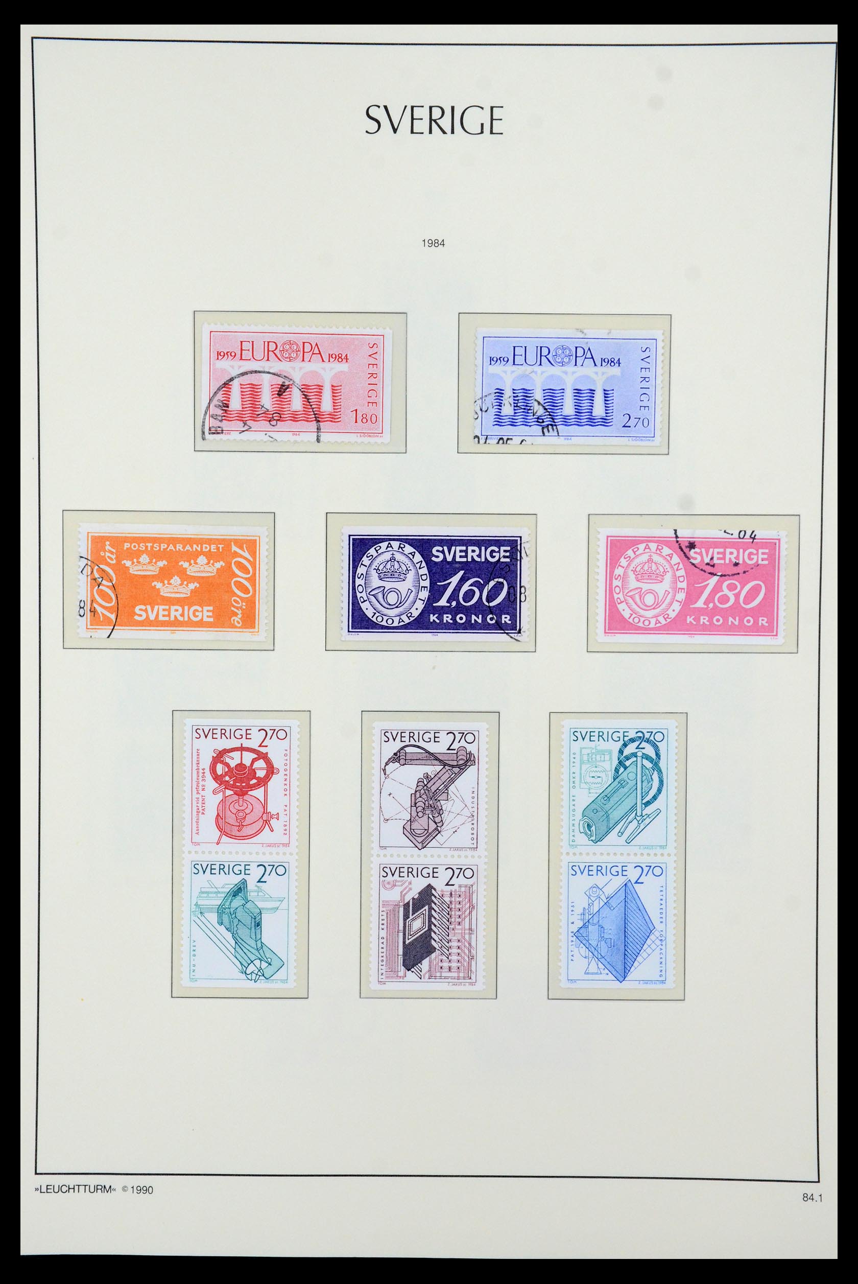 35415 146 - Stamp Collection 35415 Sweden 1855-1992.