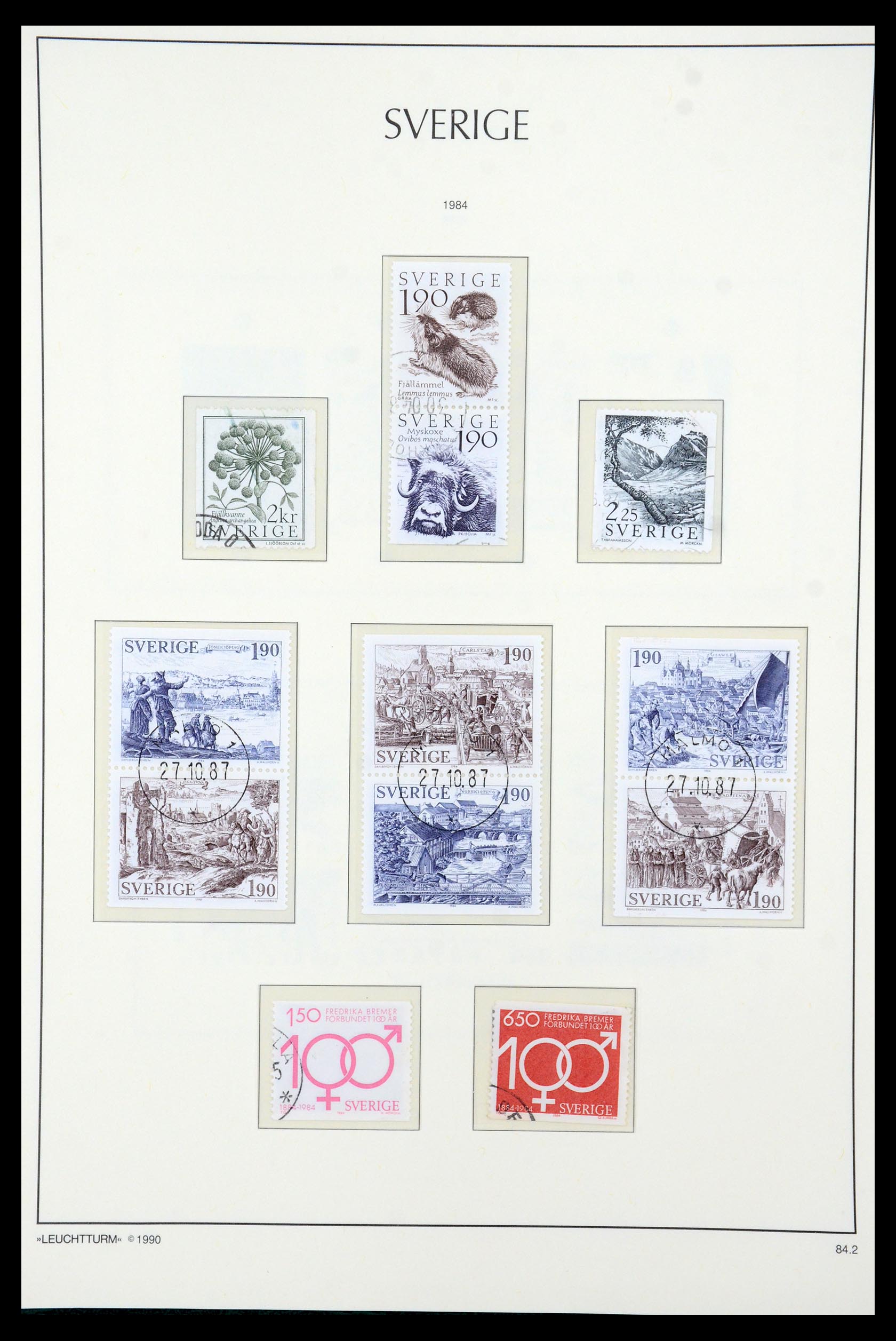 35415 147 - Postzegelverzameling 35415 Zweden 1855-1992.