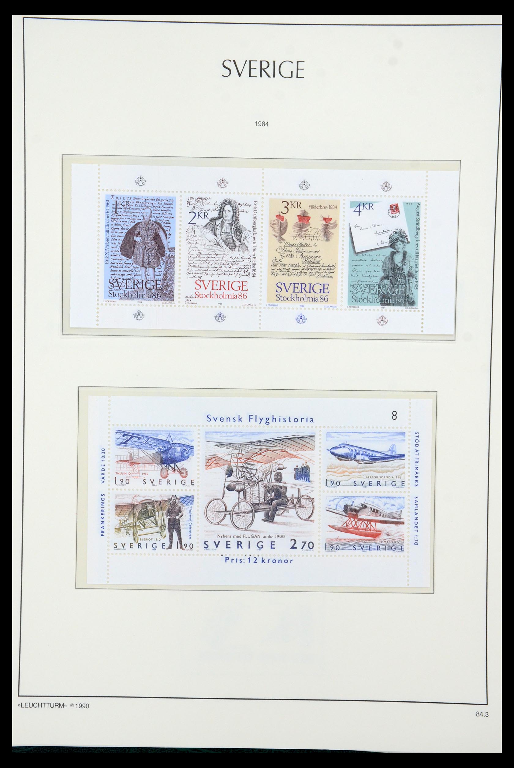 35415 148 - Postzegelverzameling 35415 Zweden 1855-1992.