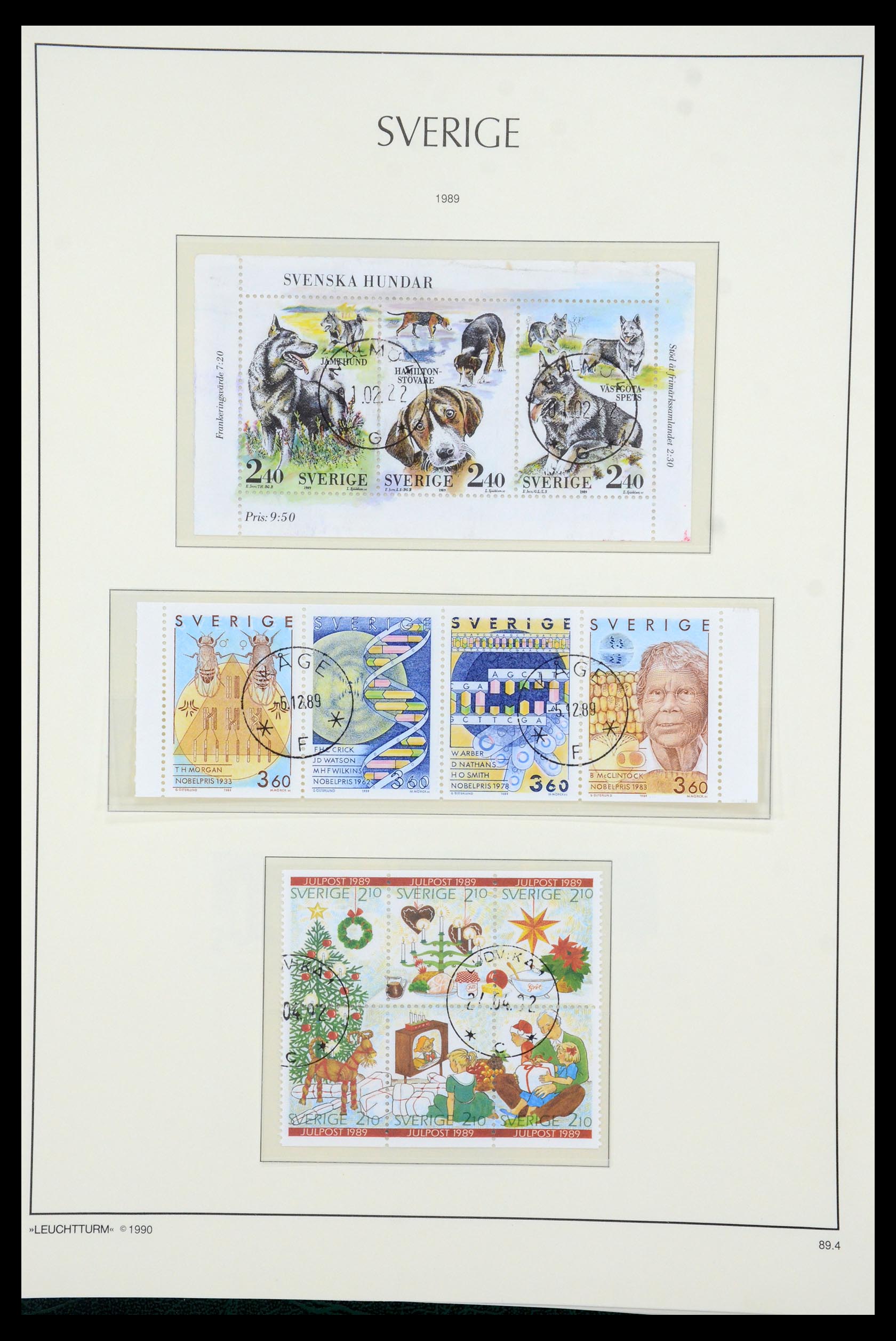 35415 169 - Postzegelverzameling 35415 Zweden 1855-1992.
