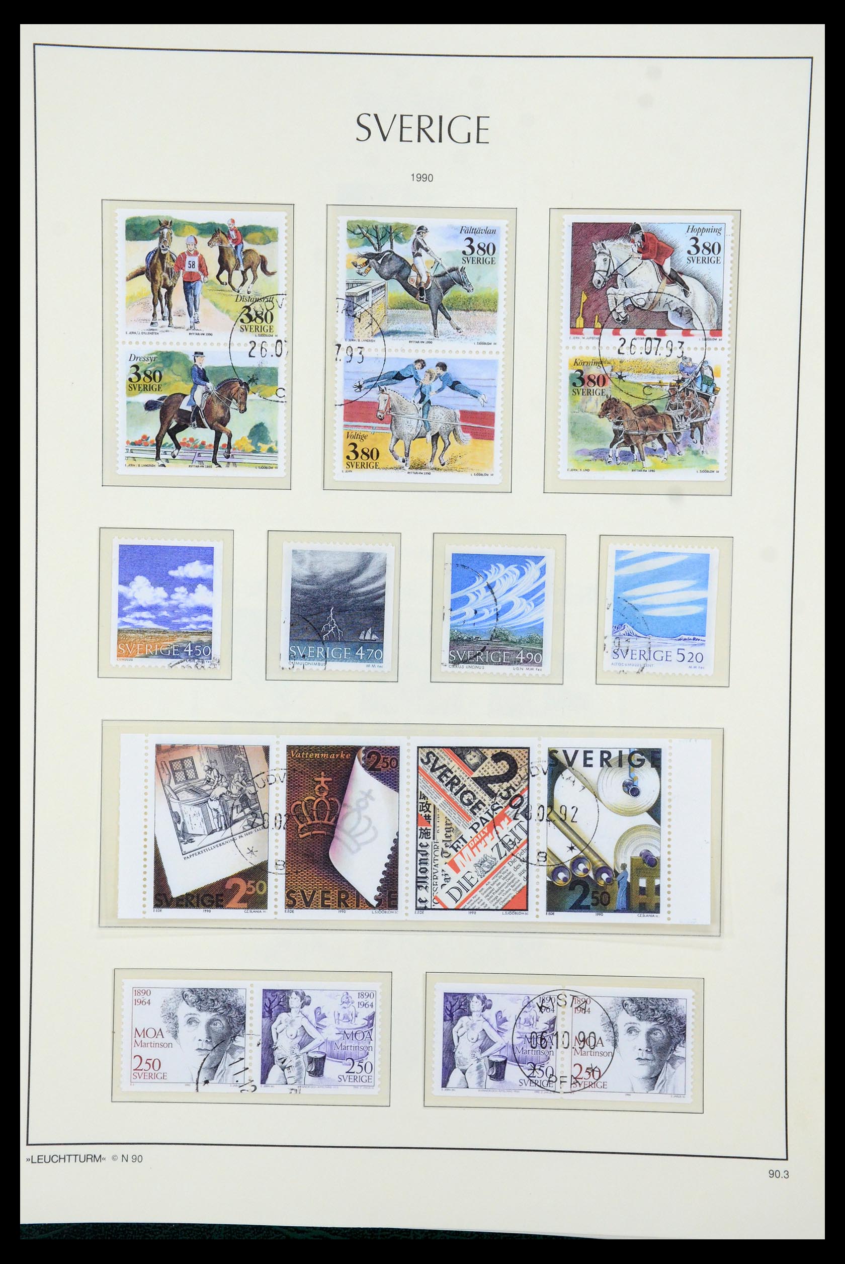 35415 172 - Postzegelverzameling 35415 Zweden 1855-1992.