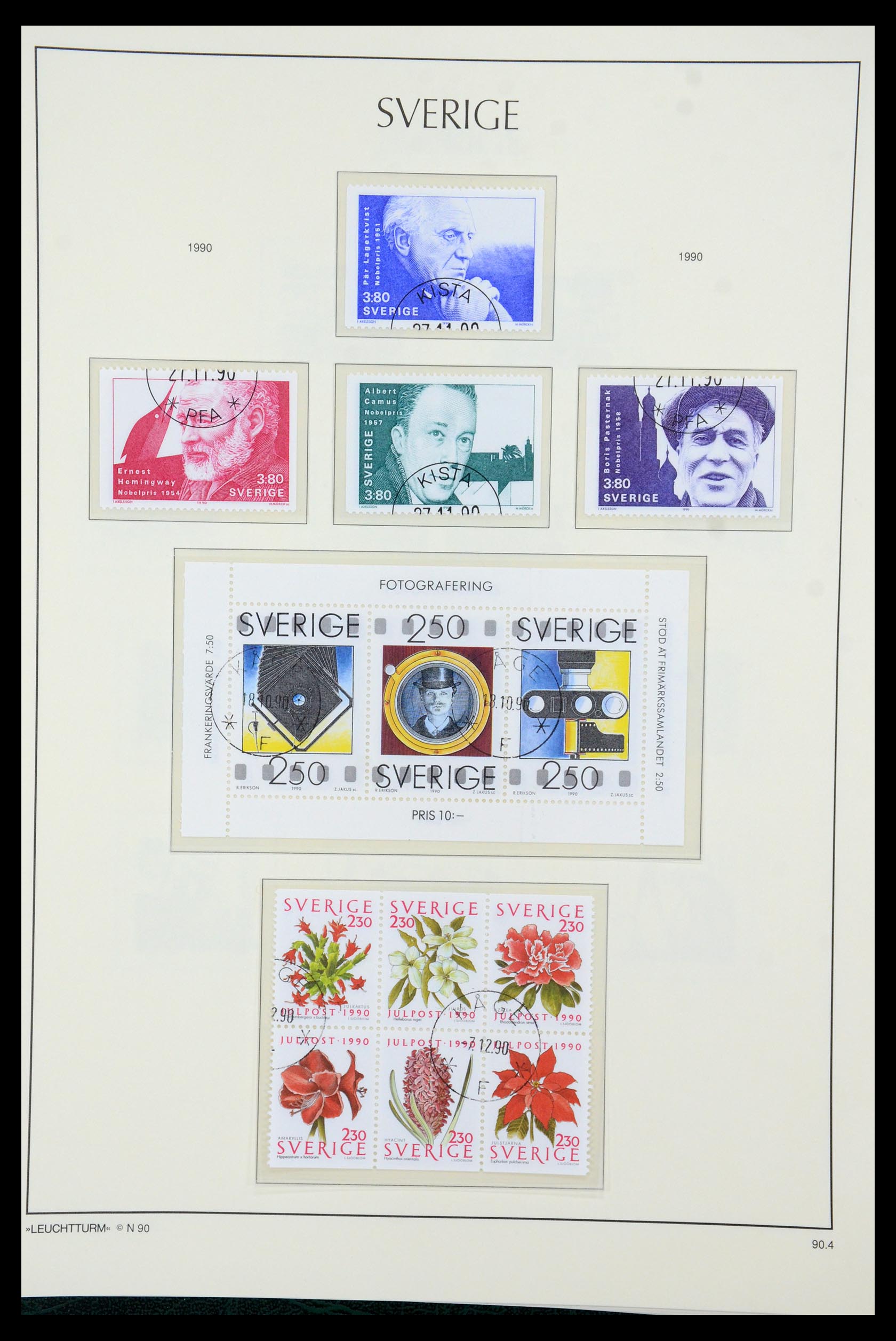 35415 173 - Postzegelverzameling 35415 Zweden 1855-1992.