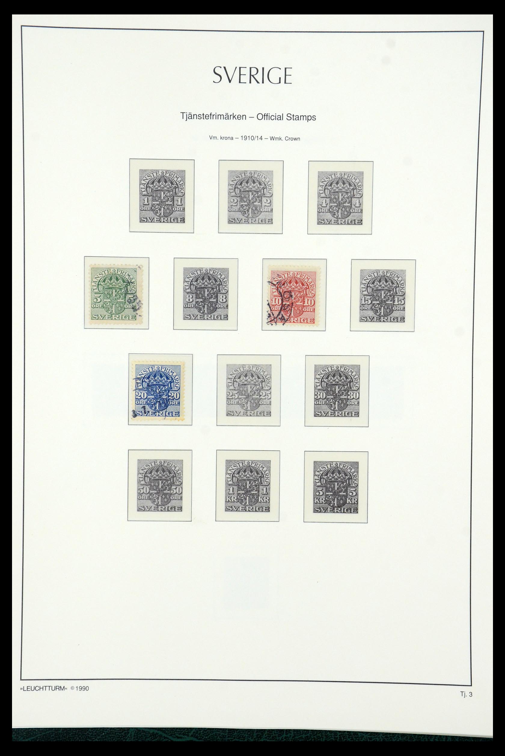 35415 186 - Postzegelverzameling 35415 Zweden 1855-1992.